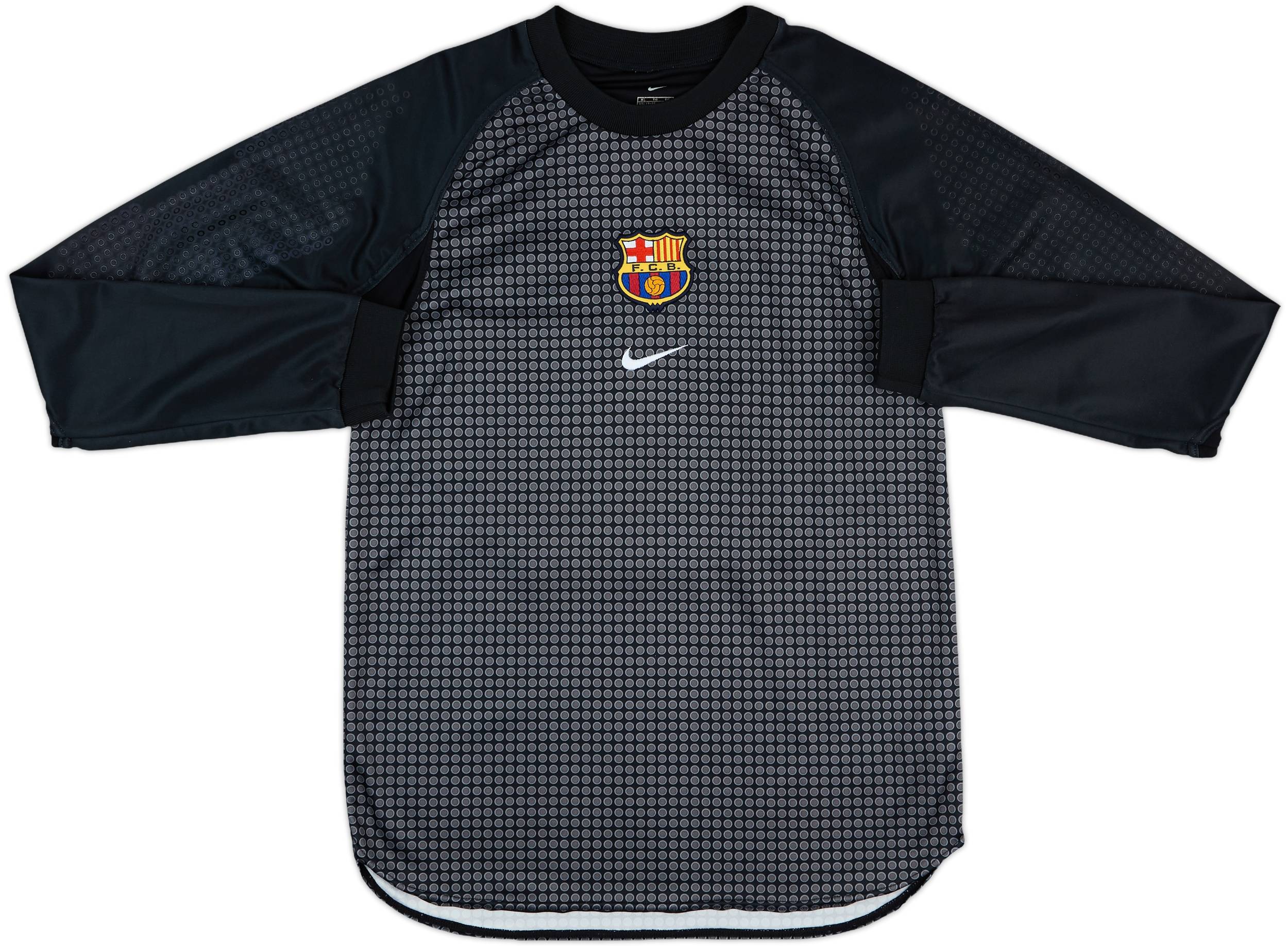 2000-01 Barcelona GK Shirt - 8/10 - (XL.Boys)
