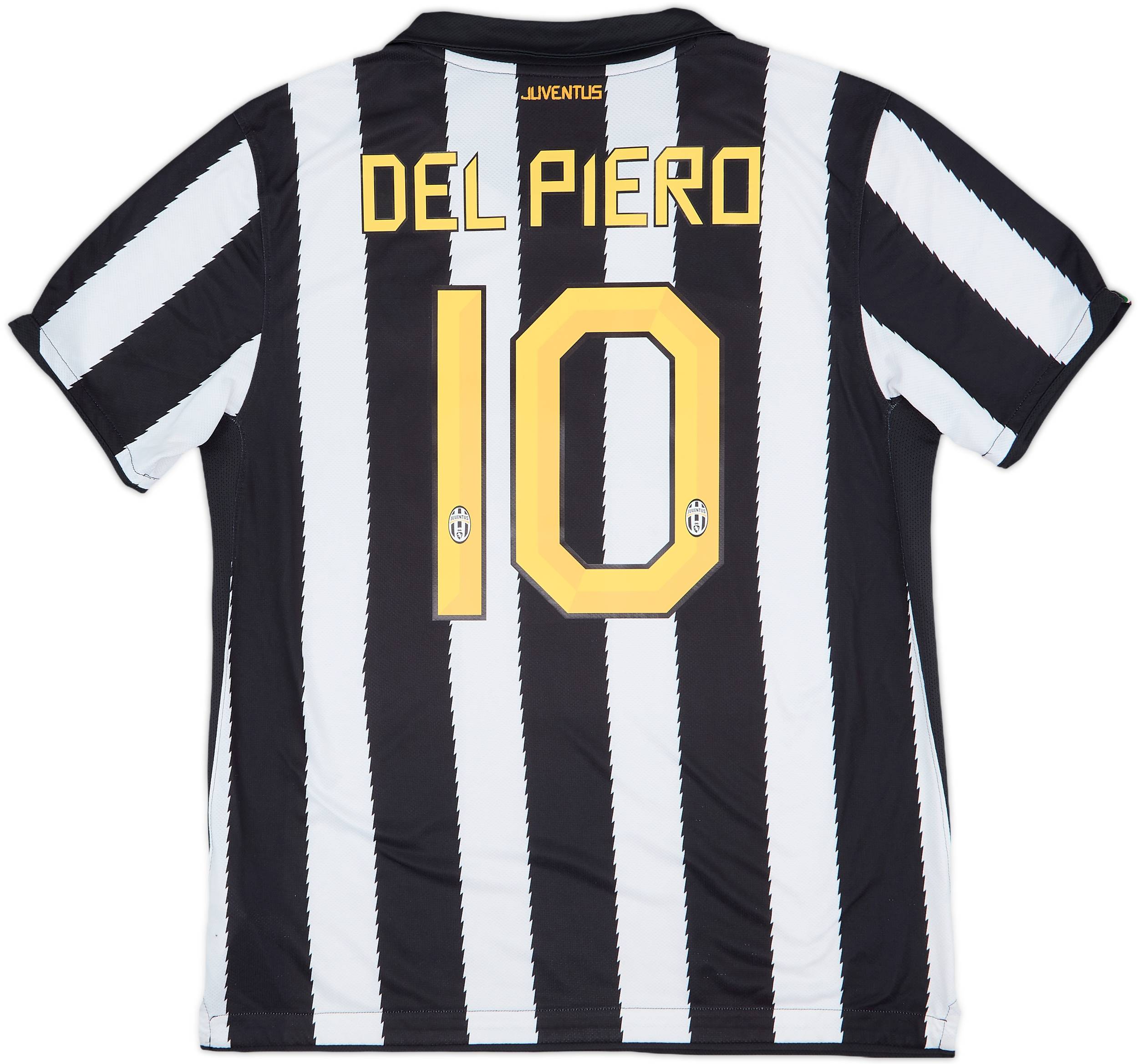 ユベントス DEL PIERO 10 シャツ 2010-12 Juventus Away Shirt Del Piero #10 - 9/10 - (L)