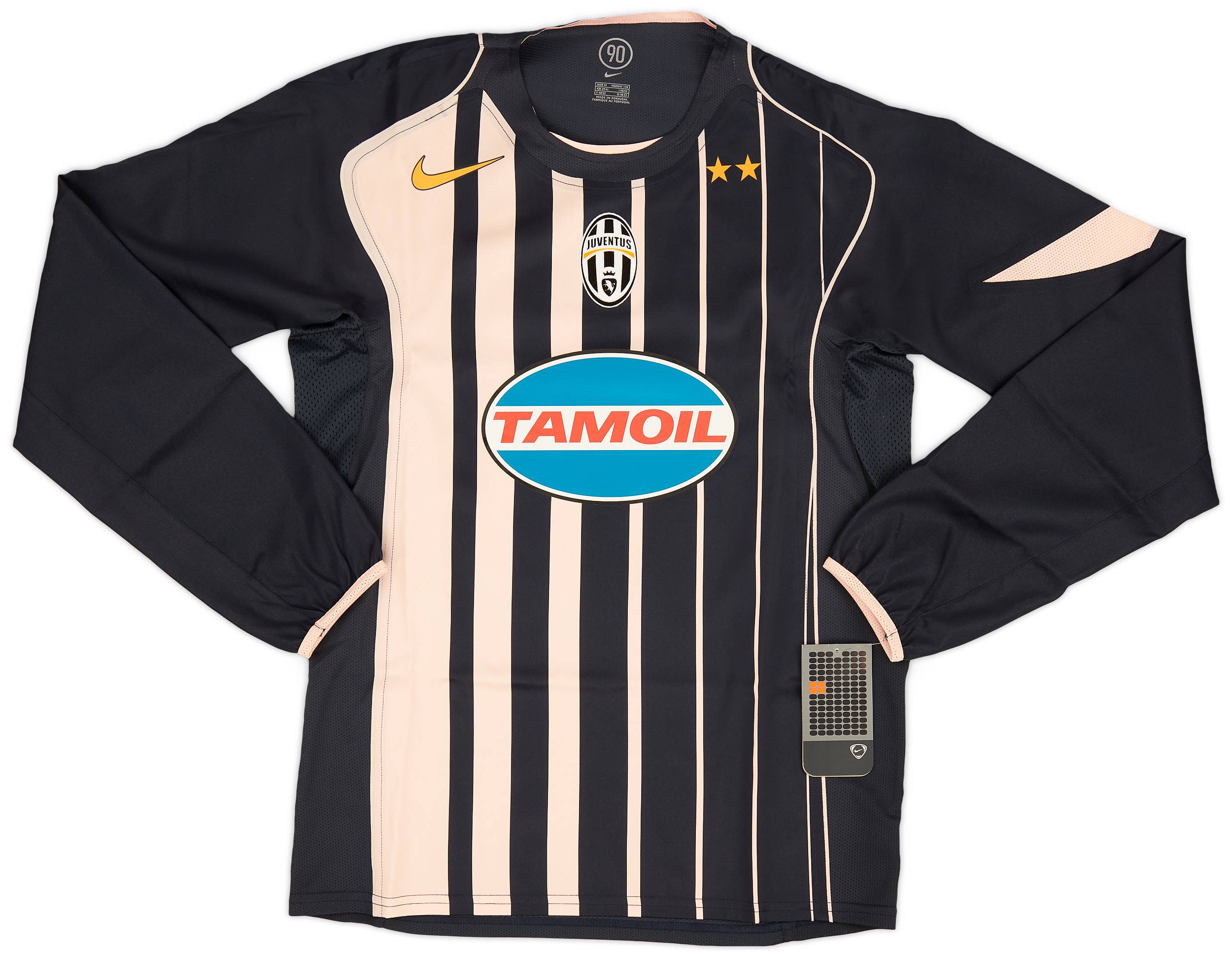 04/05 NIKE × JUVENTUS Away Game Shirts 2004-05 Juventus Player Issue Away Shirt - 4/10 - (XL)