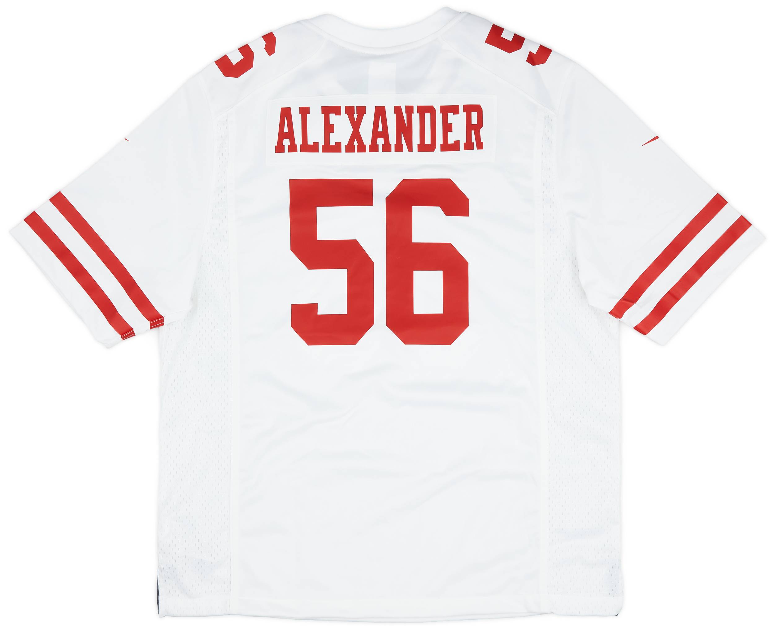 高級ブランド Francisco San 2019-20 49ers Away Game Nike #56 Alexander シャツ