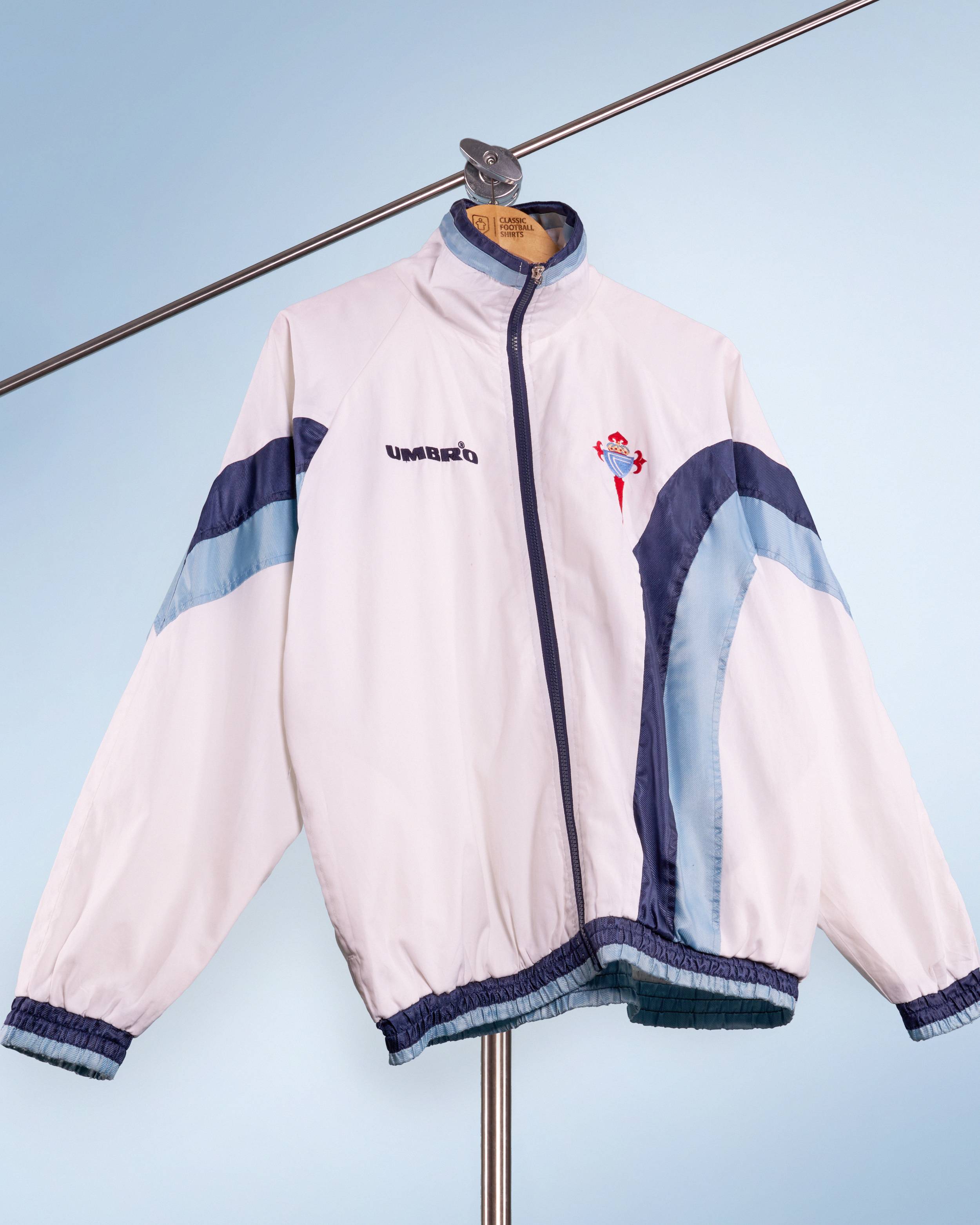 1996-97 Celta Vigo Umbro Track Jacket - 8/10 - (M)