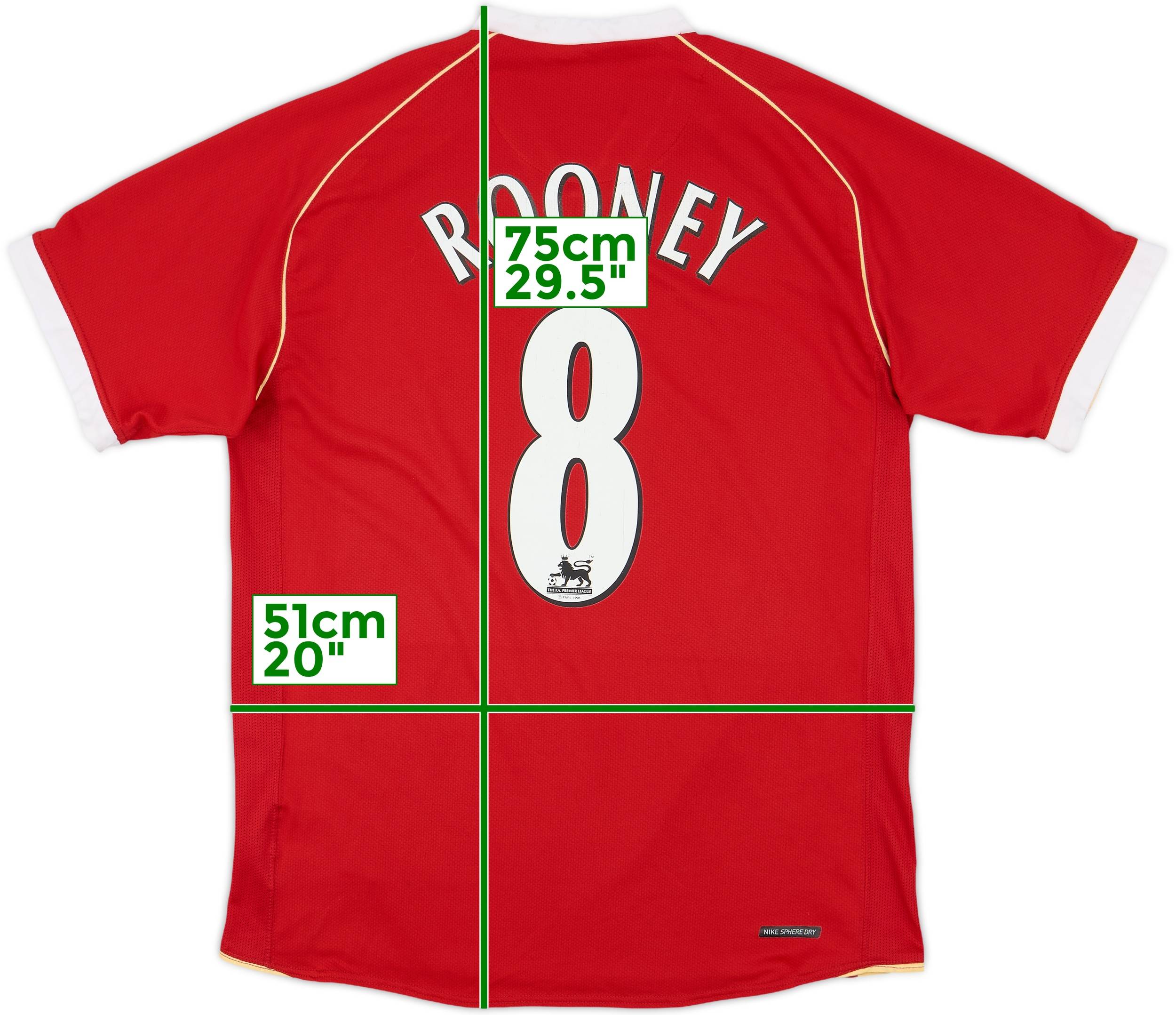 Wayne Rooney Manchester United International Club Soccer Fan