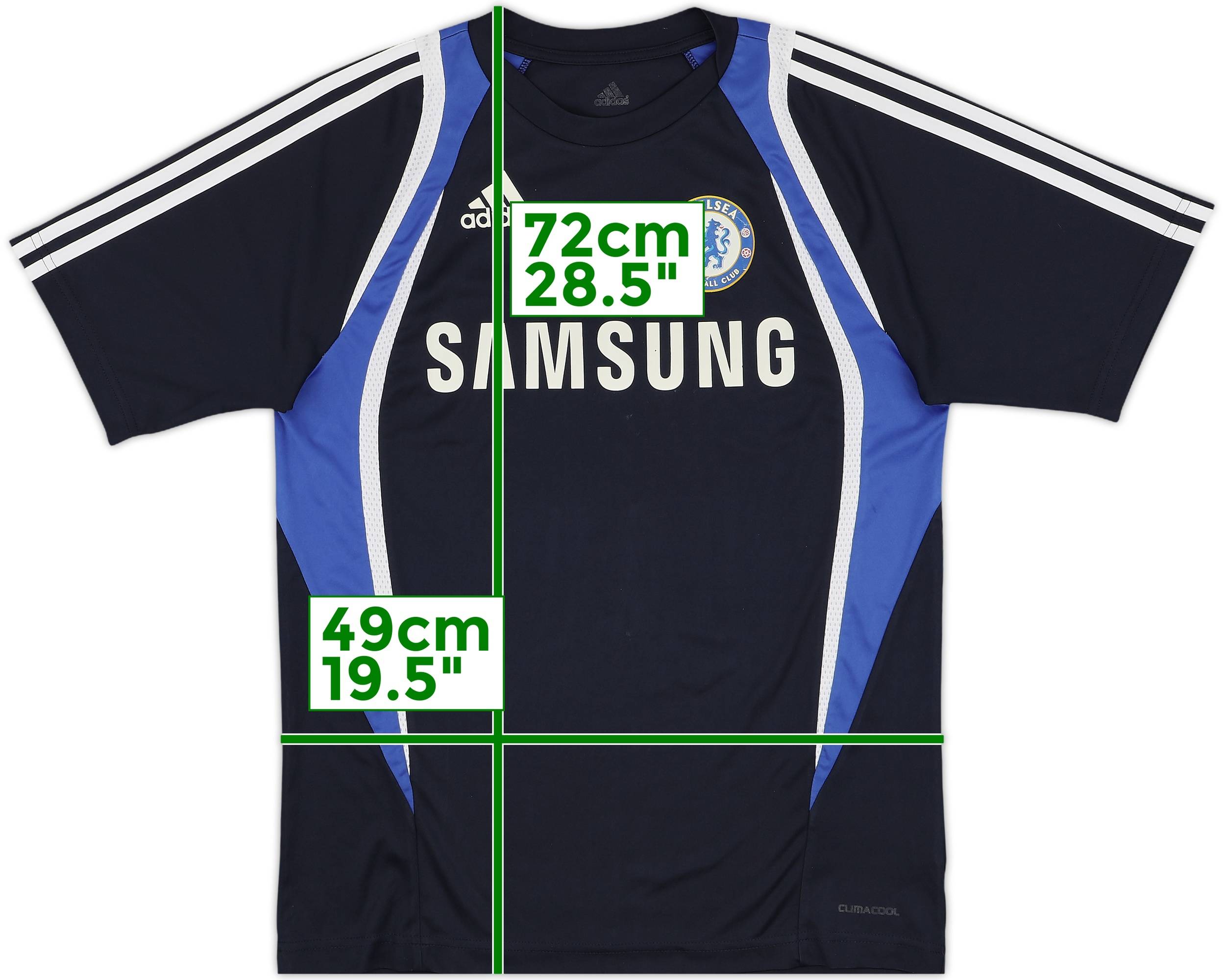 世界の 2009-10 Chelsea adidas Training Shirt - 7/10 - (M) ウェア