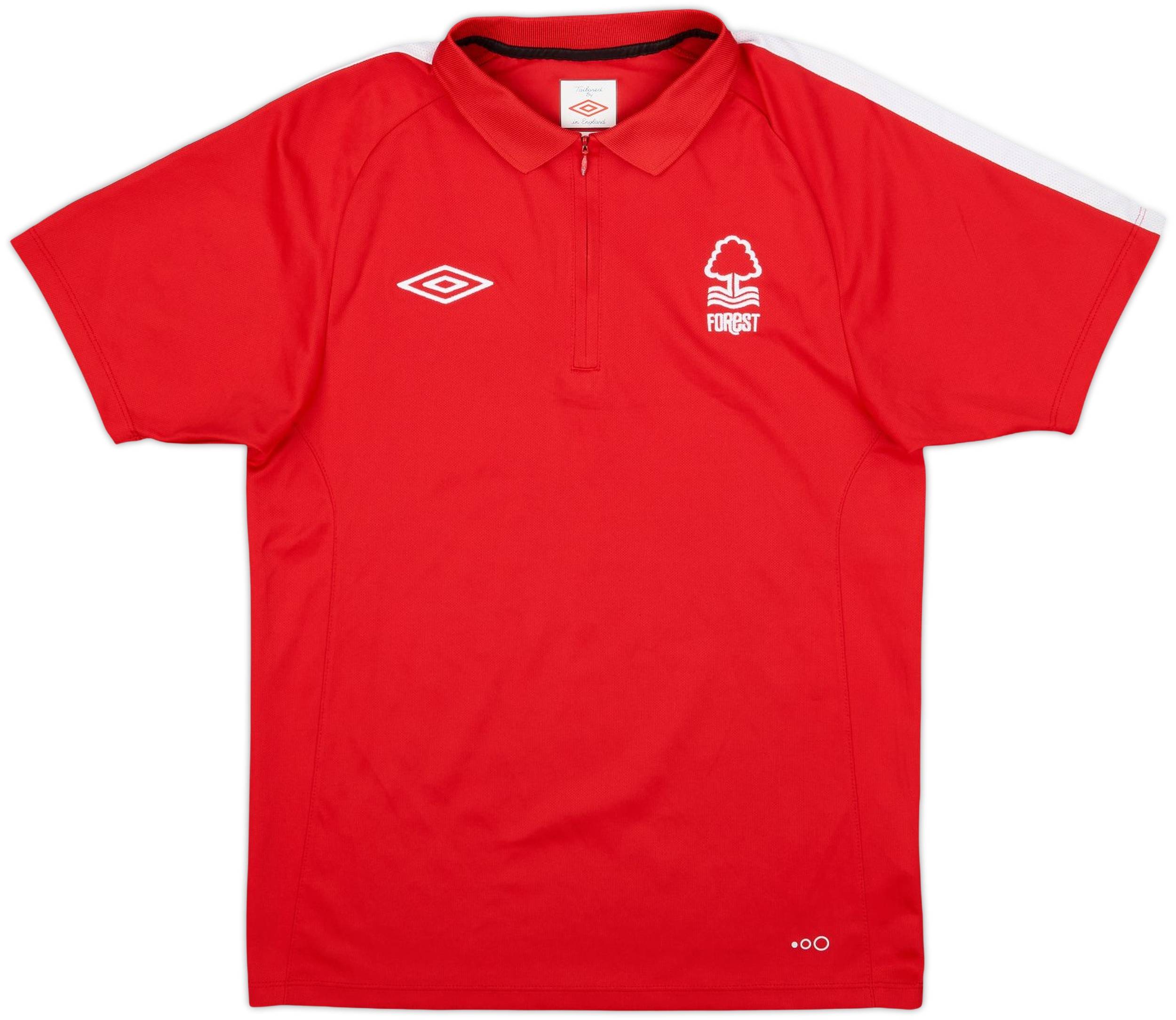 2010-11 Nottingham Forest Umbro 1/4 Zip Training Shirt - 9