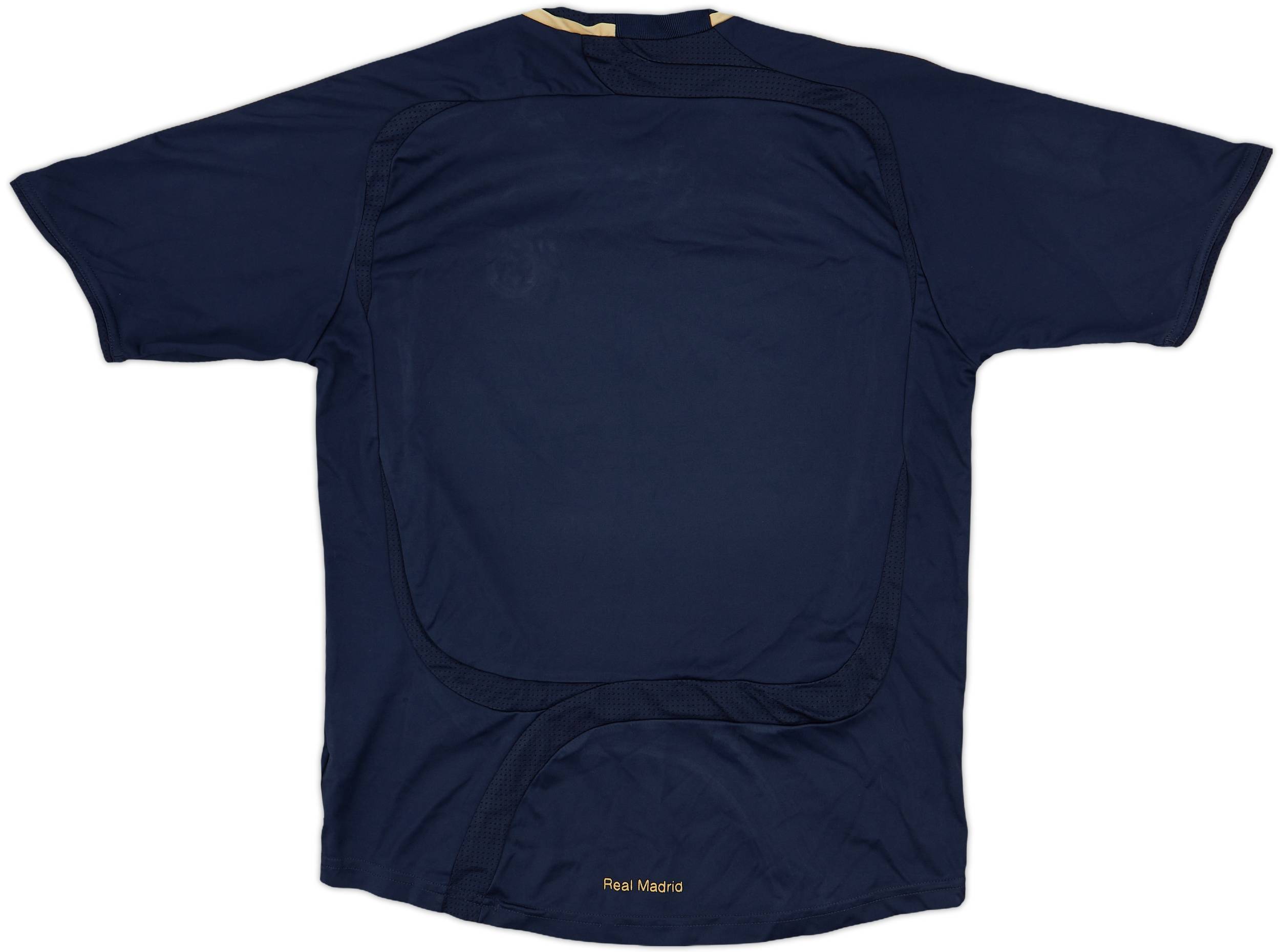 2007-08 Real Madrid Away Shirt - 7/10 - (L.Boys)
