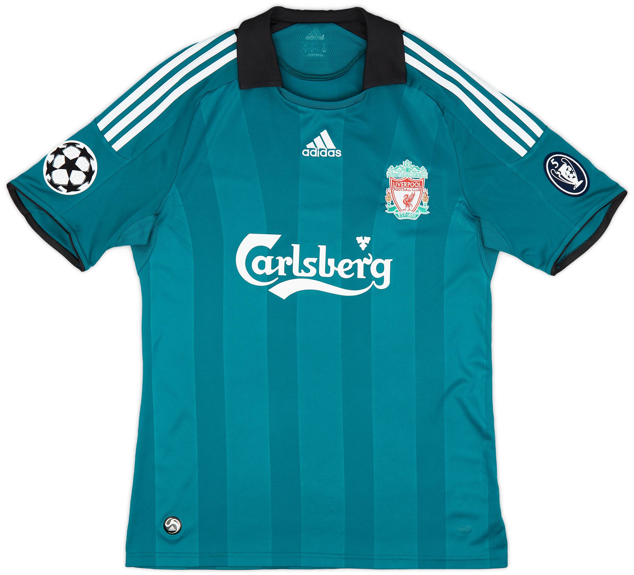 2008-09 Liverpool Third Shirt Gerrard #8