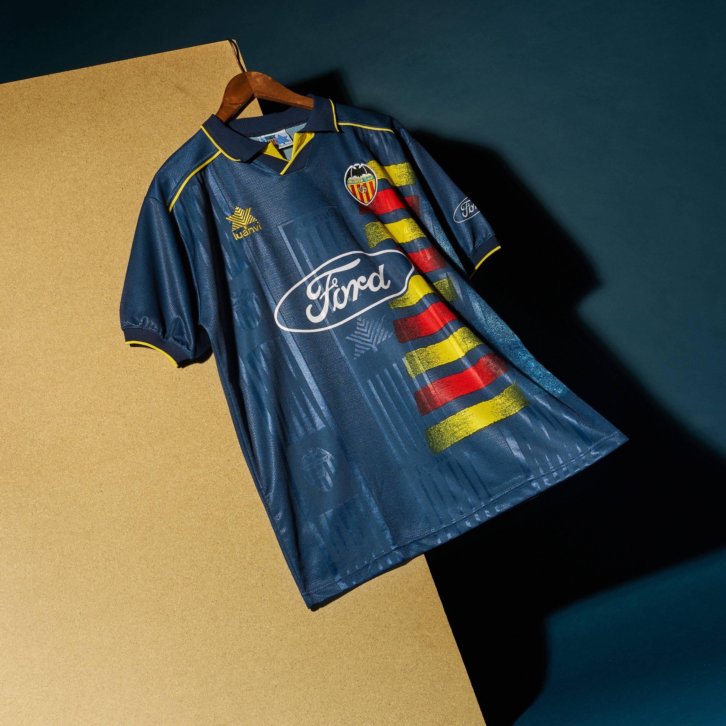 1996-97 Valencia Away Shirt - 8/10 - (L)