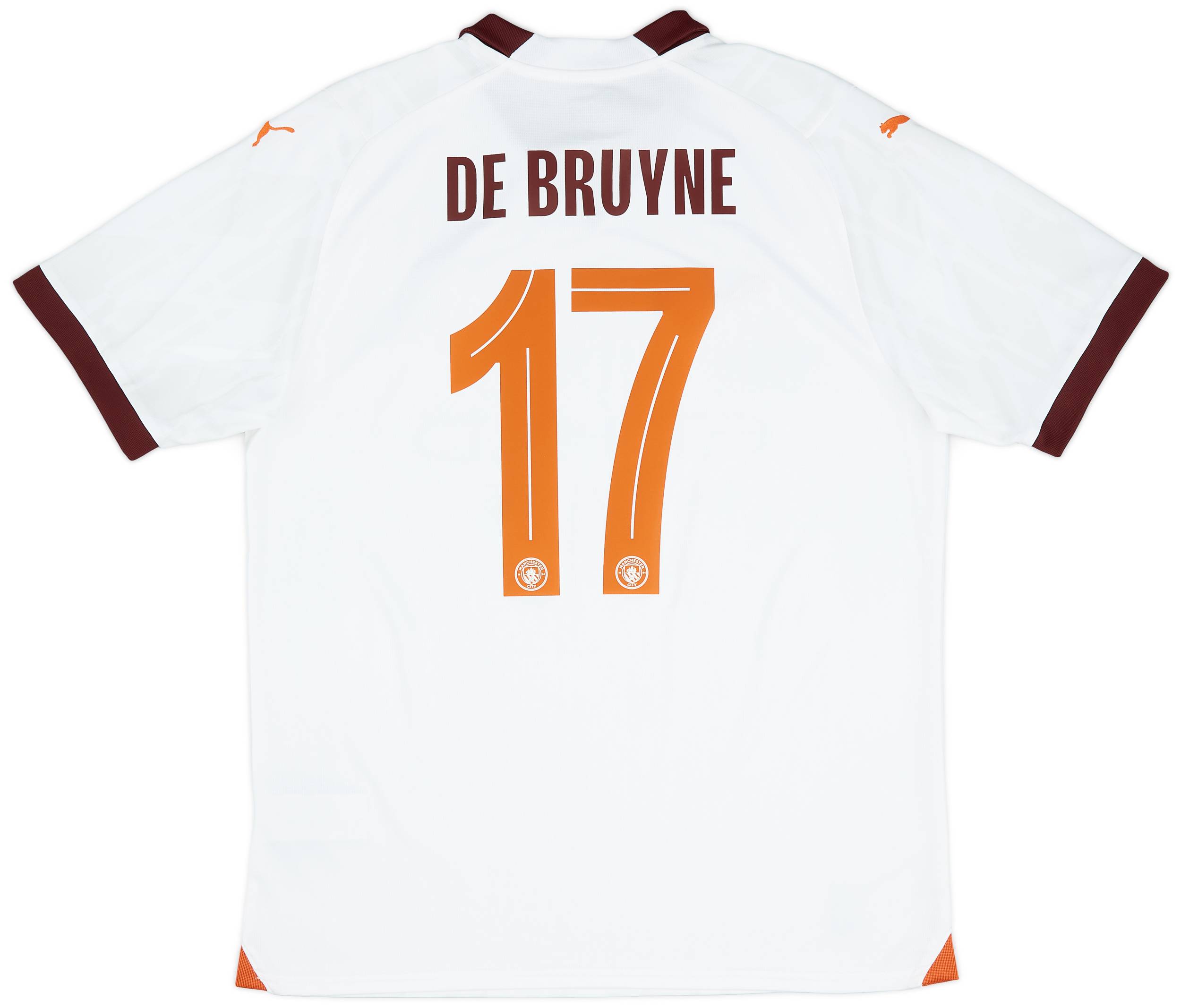 福袋 2023-24 Manchester City Away Shirt De Bruyne #17 ウェア