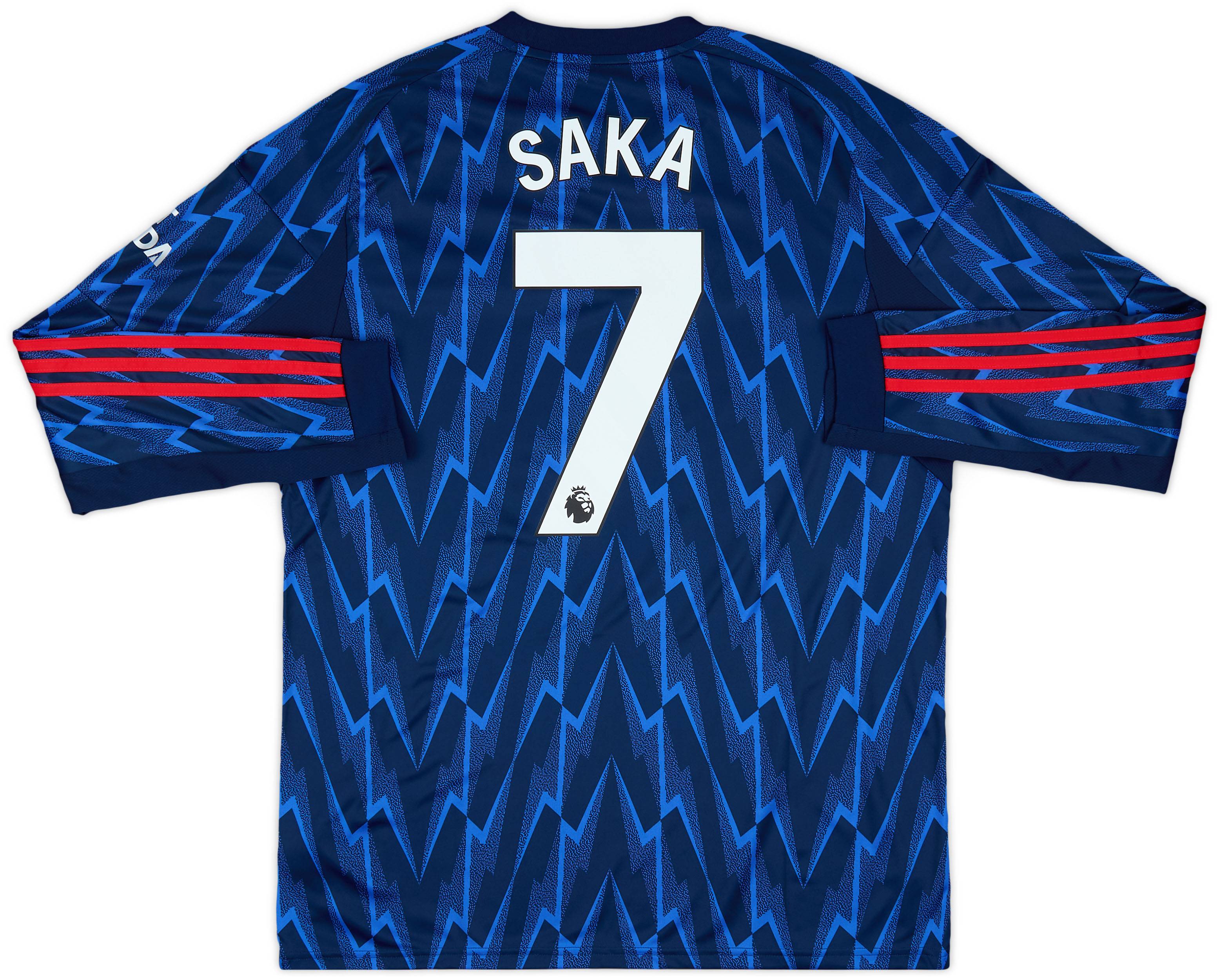 2025/26 アーセナル アウェイユニフォーム 7番 サカ M 2025-26 Arsenal Away L/S Shirt Saka #7