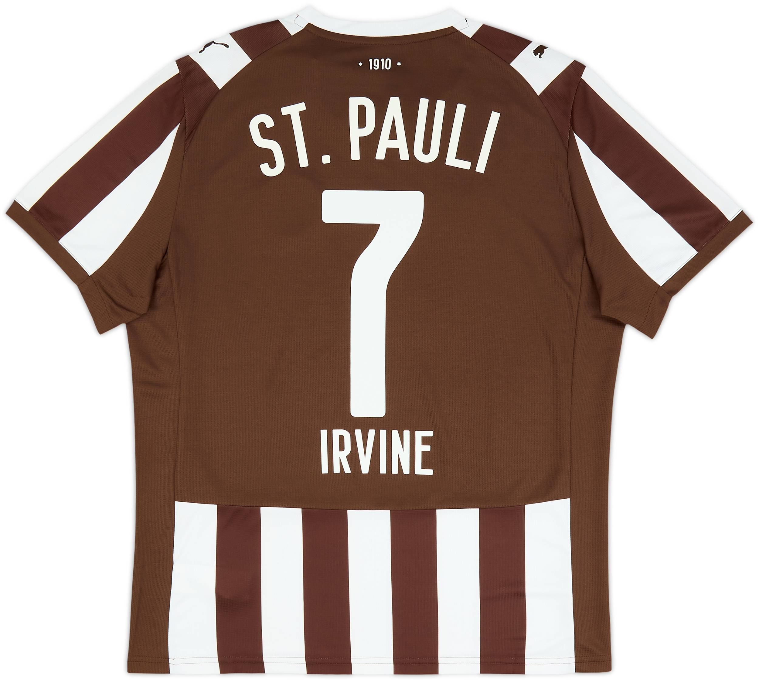 2025-26 St Pauli Home Shirt Irvine #7