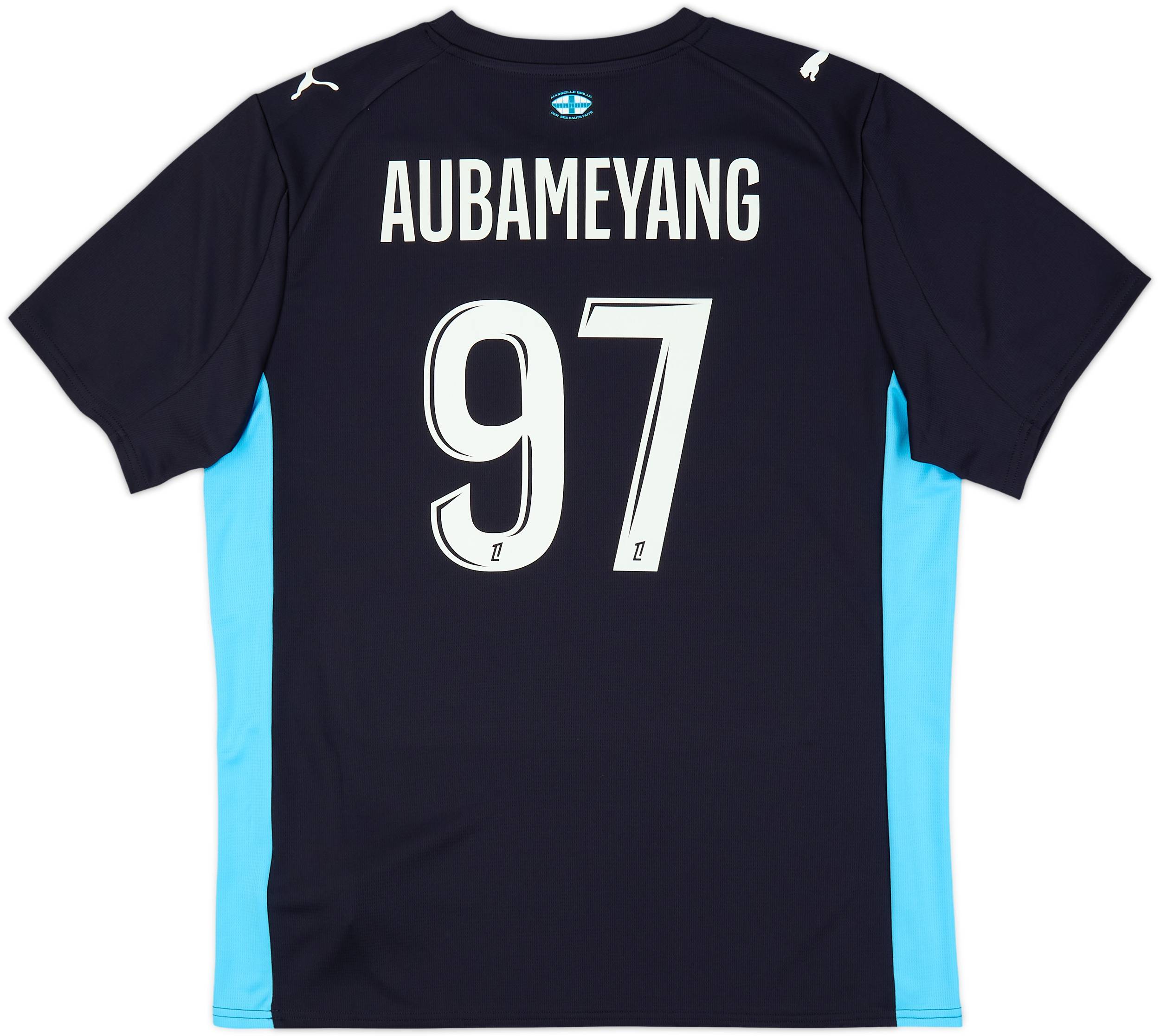 2025-26 Olympique Marseille Away Shirt Aubameyang #97