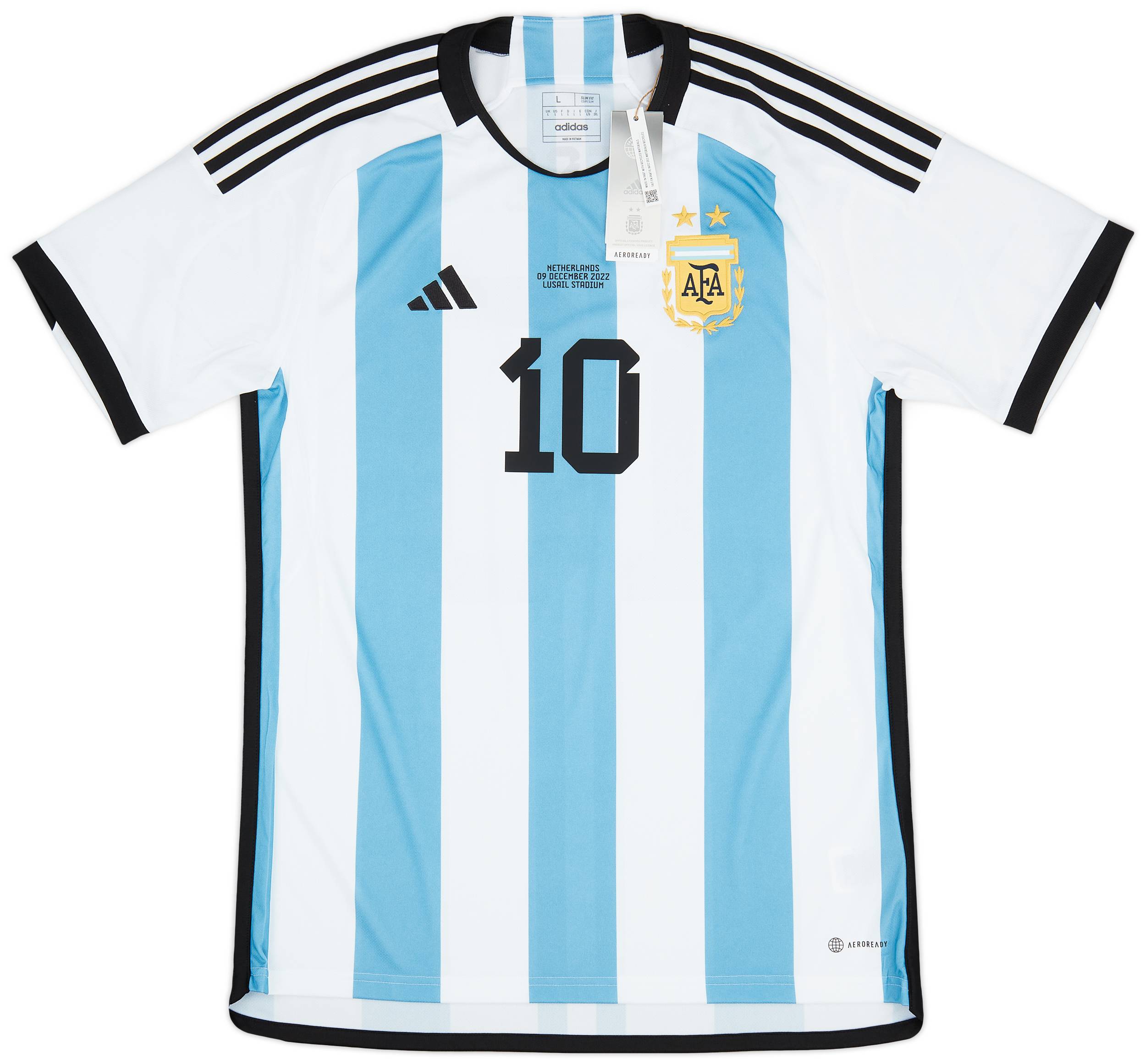 アルゼンチン代表ホーム三つ星2022リオネル・メッシサインキッズ