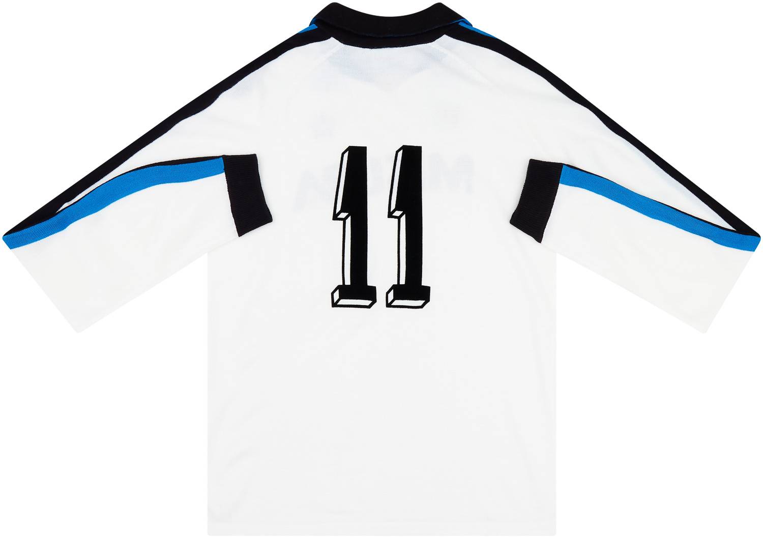 1984-85 Inter Milan Mecsport-Reissue Away L/S Shirt #11 (Rummenigge) L