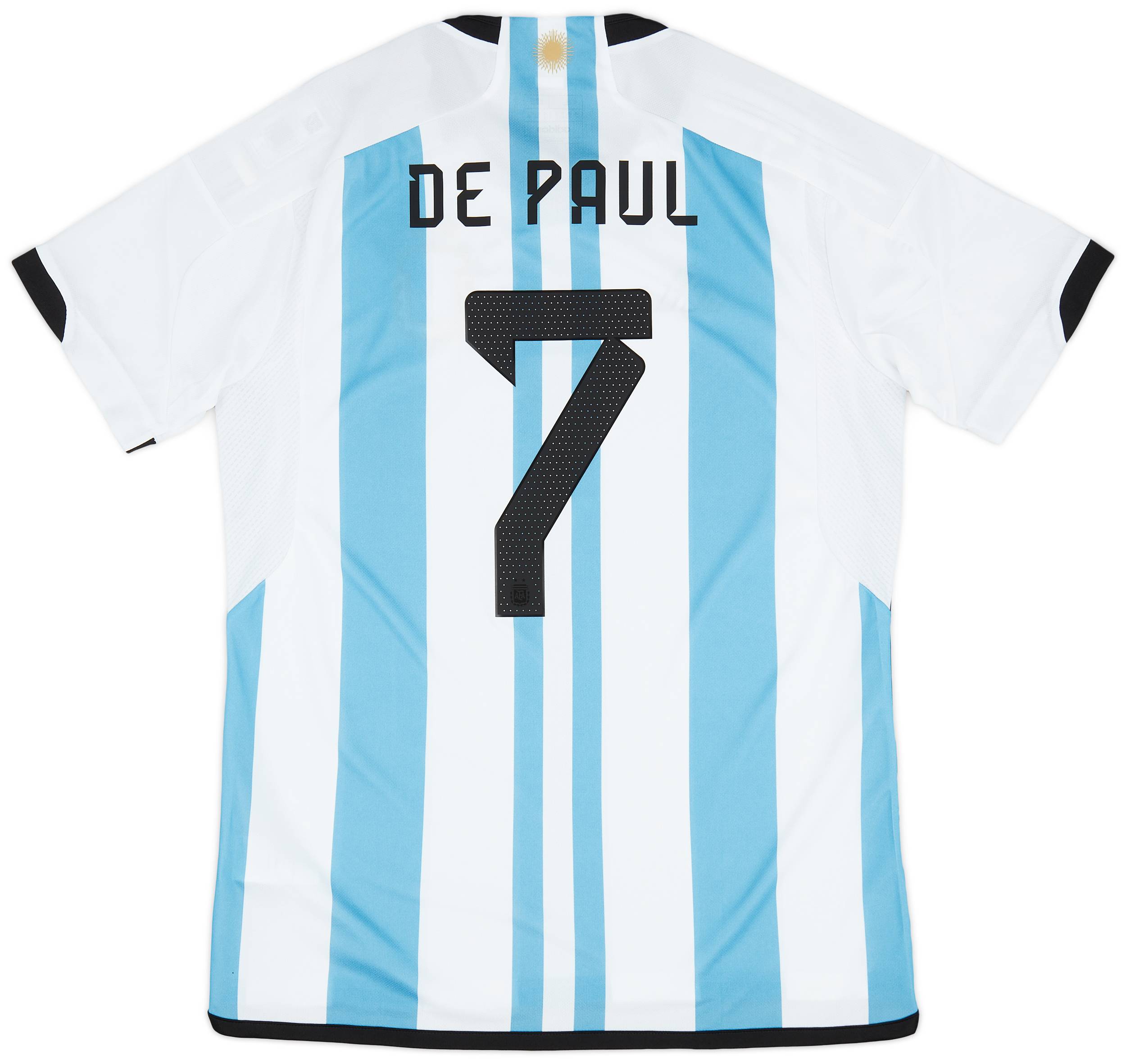 24 COPA アルゼンチン代表 7番 DE PAUL ホームユニフォーム