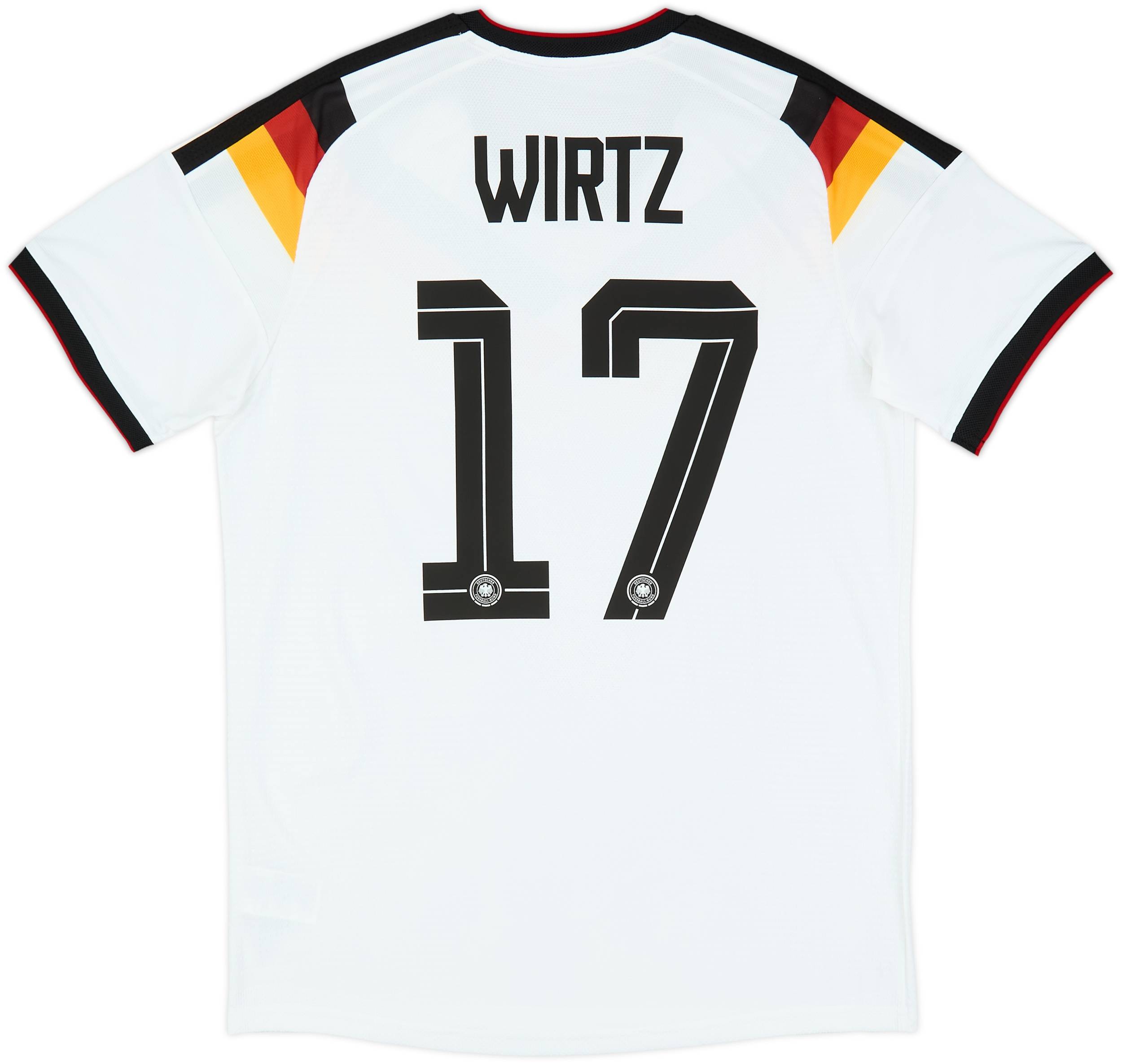 2026-27 Germany Authentic Home Shirt Wirtz #17