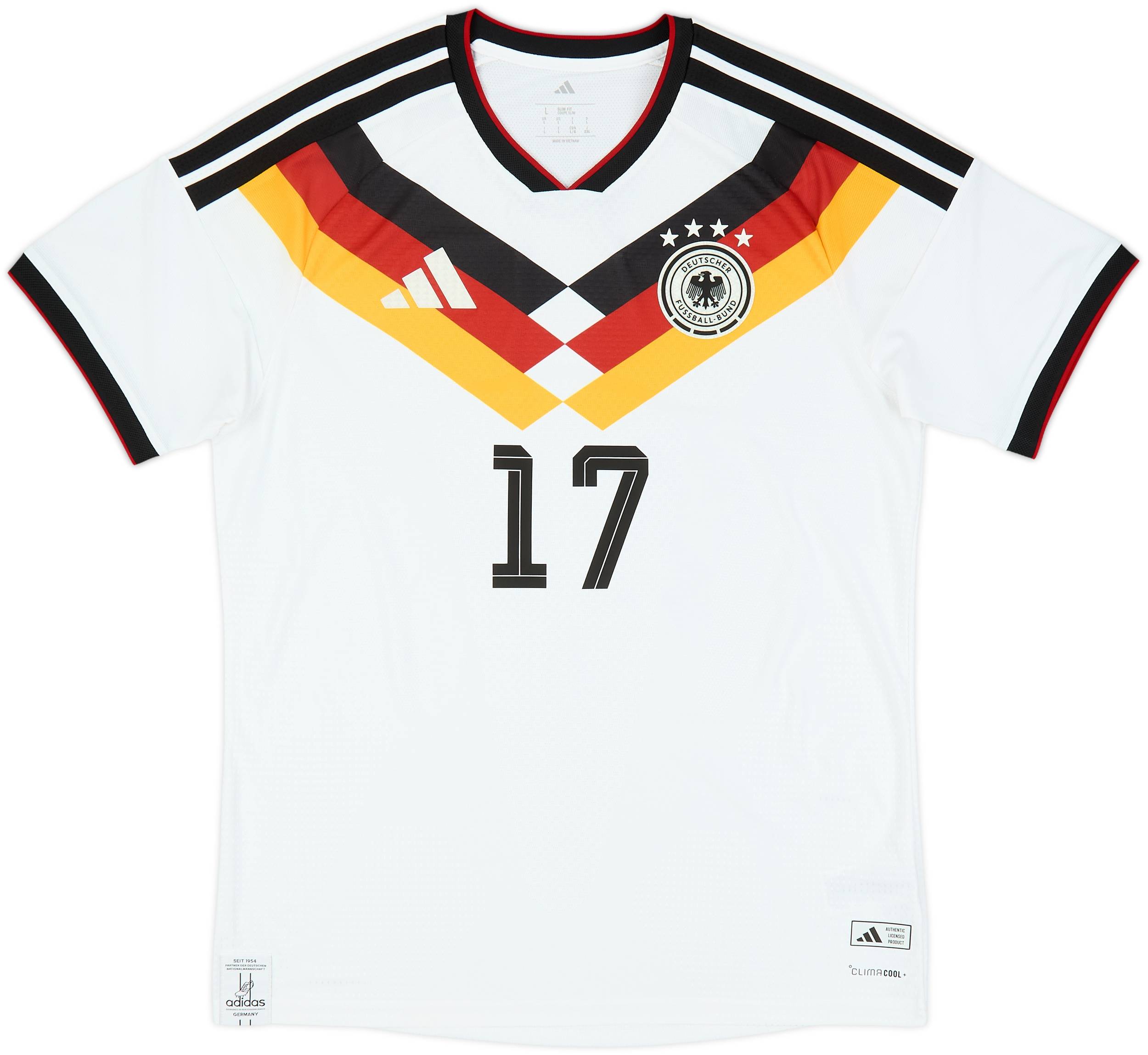 2026-27 Germany Authentic Home Shirt Wirtz #17