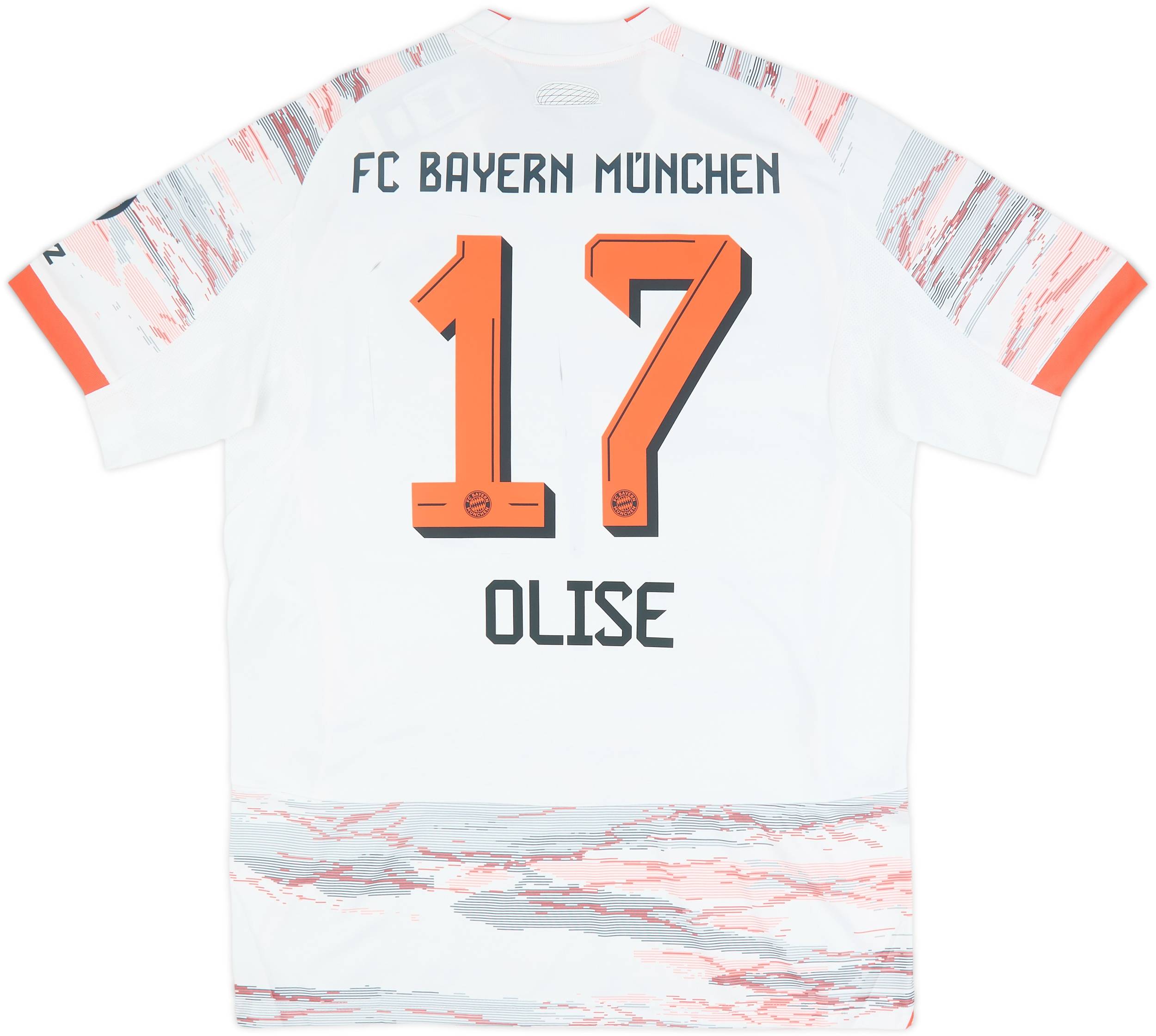 2025-26 Bayern Munich Away Shirt Olise #17