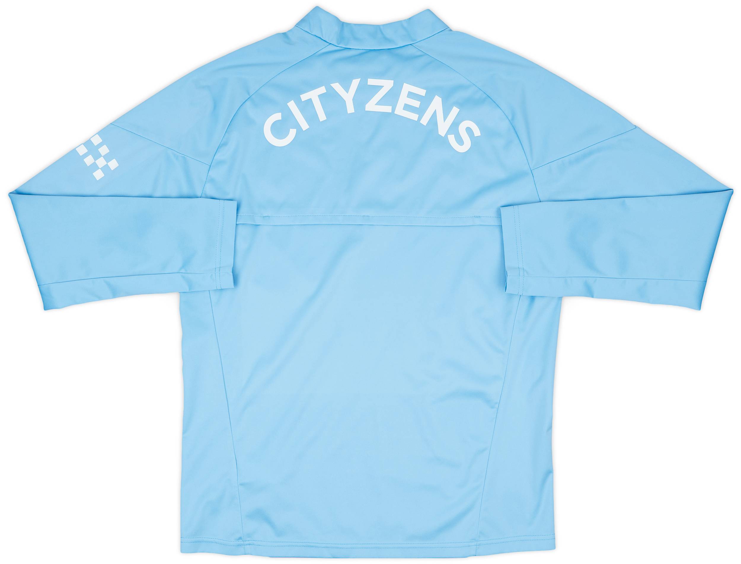 23-24 Manchester City フィル・フォーデン #47 2023-24 Manchester City Player Issue 1/4 Zip Rain Top #47