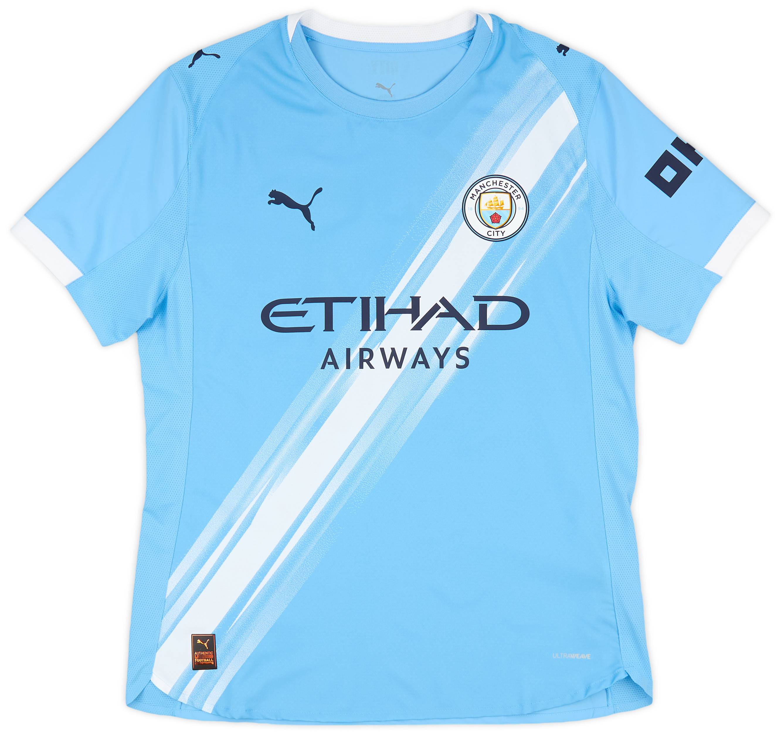 2025-26 Manchester City Authentic Home Shirt Foden #47