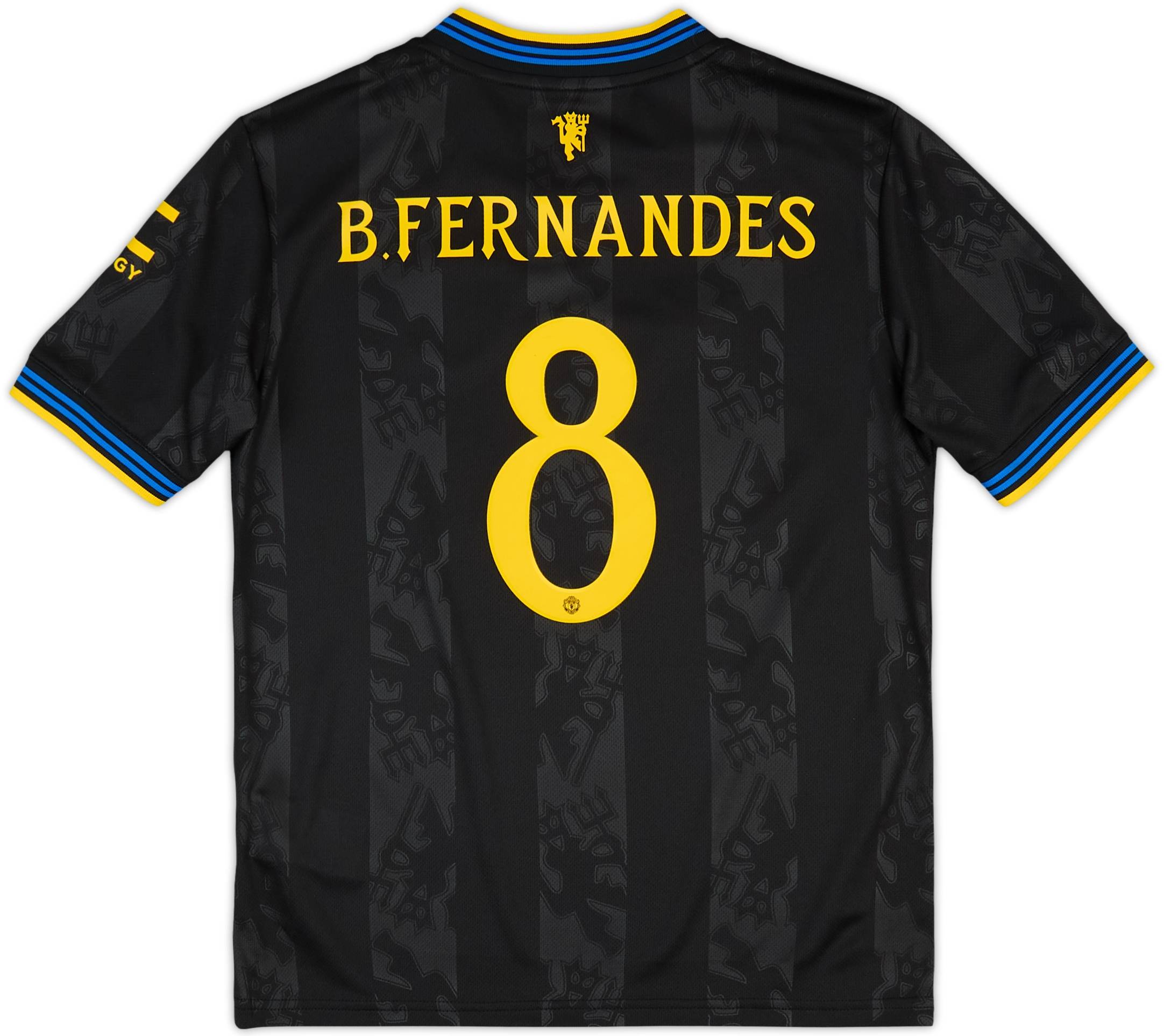 2025-26 Manchester United Third Shirt B.Fernandes #8 (KIDS)