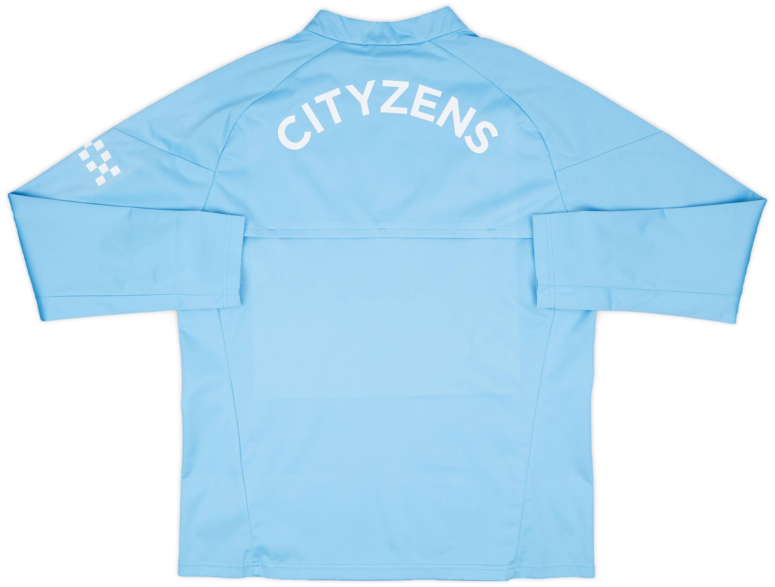 2023-24 Manchester City Player Issue 1/4 Zip Rain Top #47