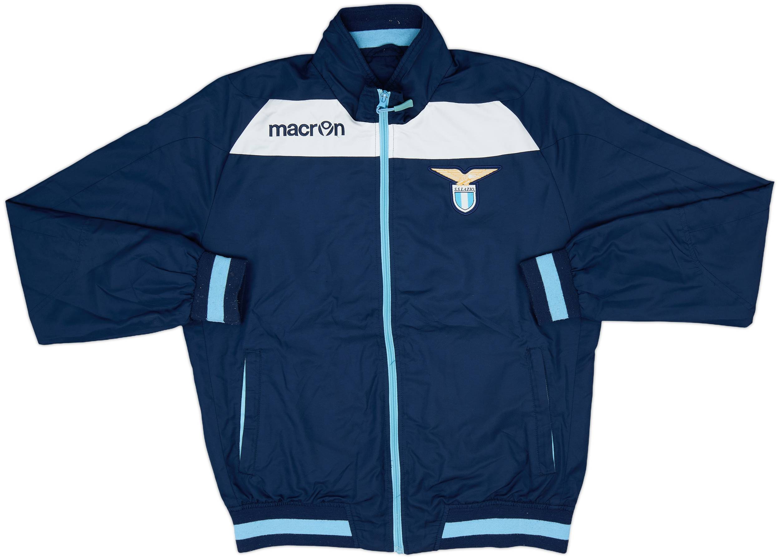 2014-15 Lazio Macron Full Tracksuit - 8/10 - (M)