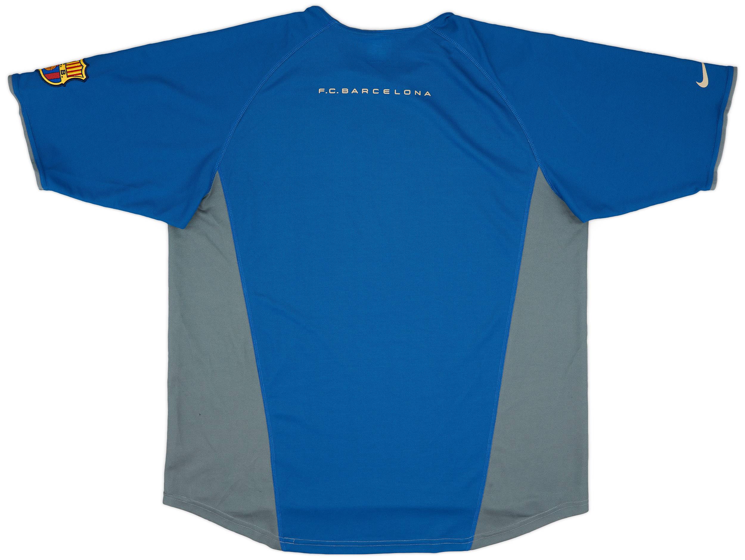 2001-02 Barcelona Nike Training Shirt - 7/10 - (L)