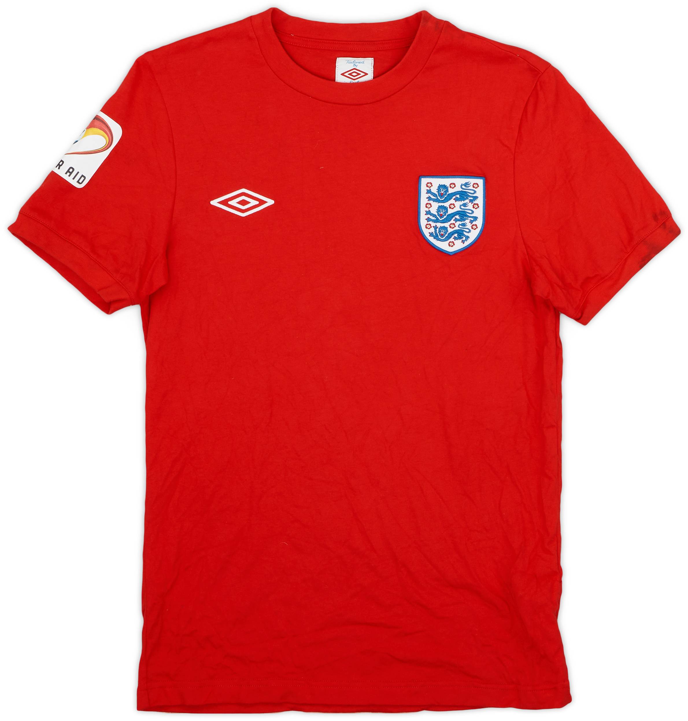 201011 England 'Soccer Aid' Training Shirt 5/10 (S)