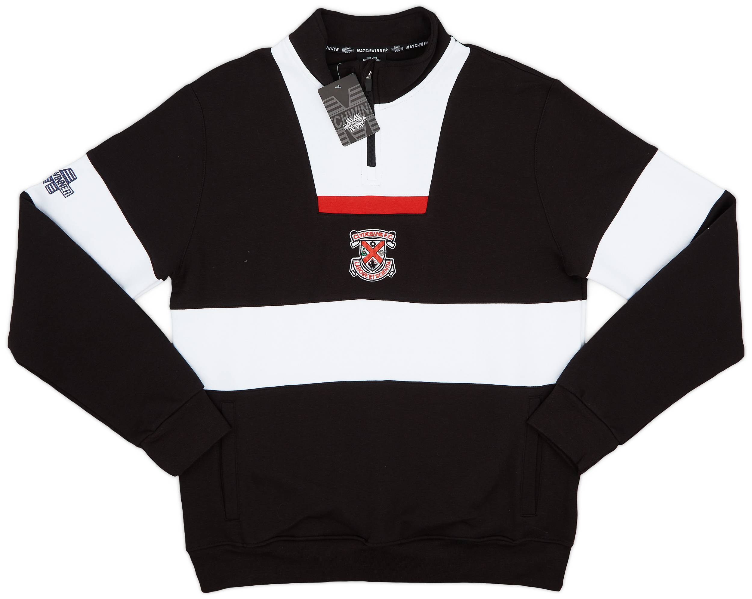 199395 Clydebank Matchwinner Reissue 1/4 Zip Training Top