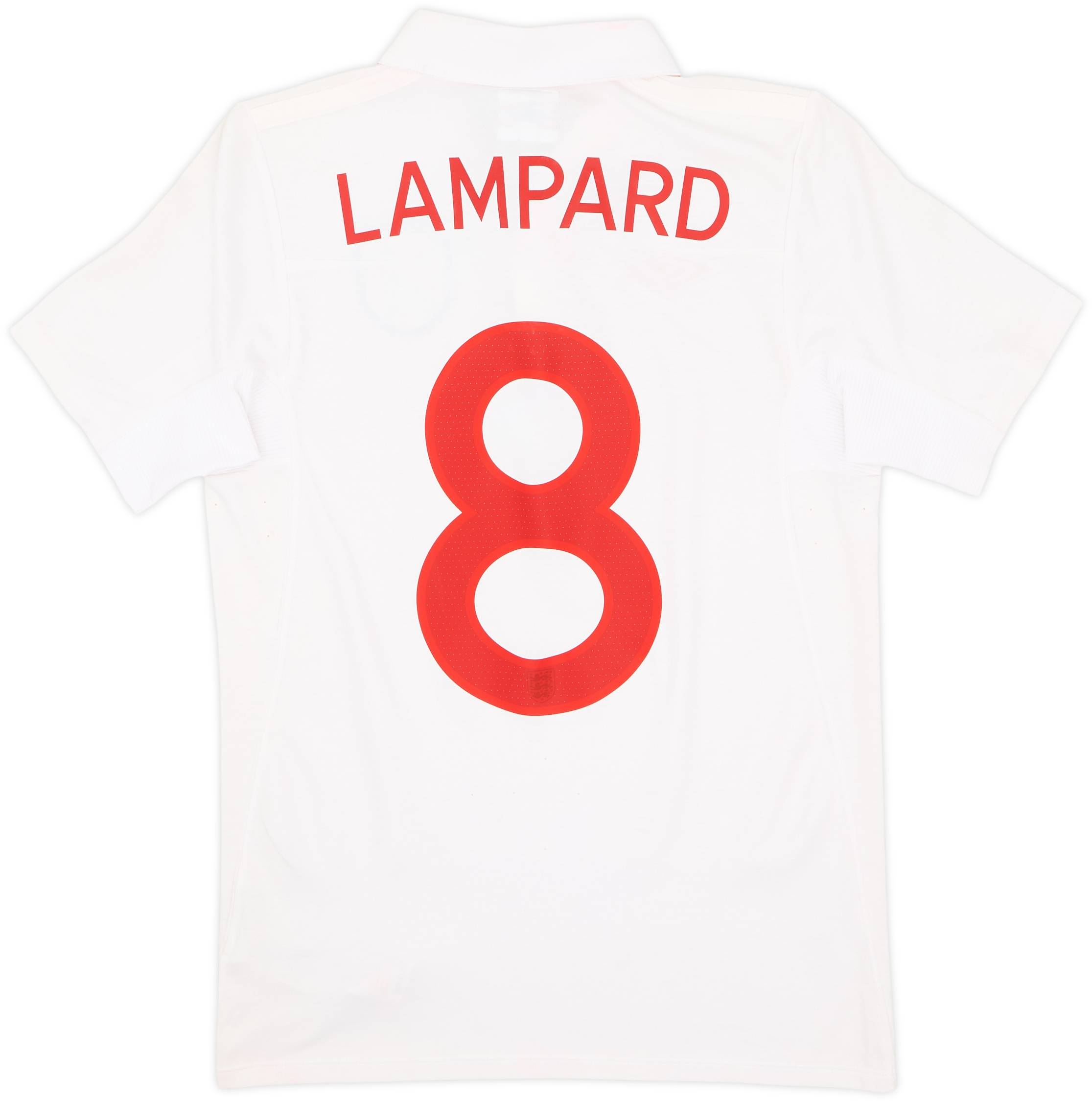 2009-10 England Home Shirt Lampard #8