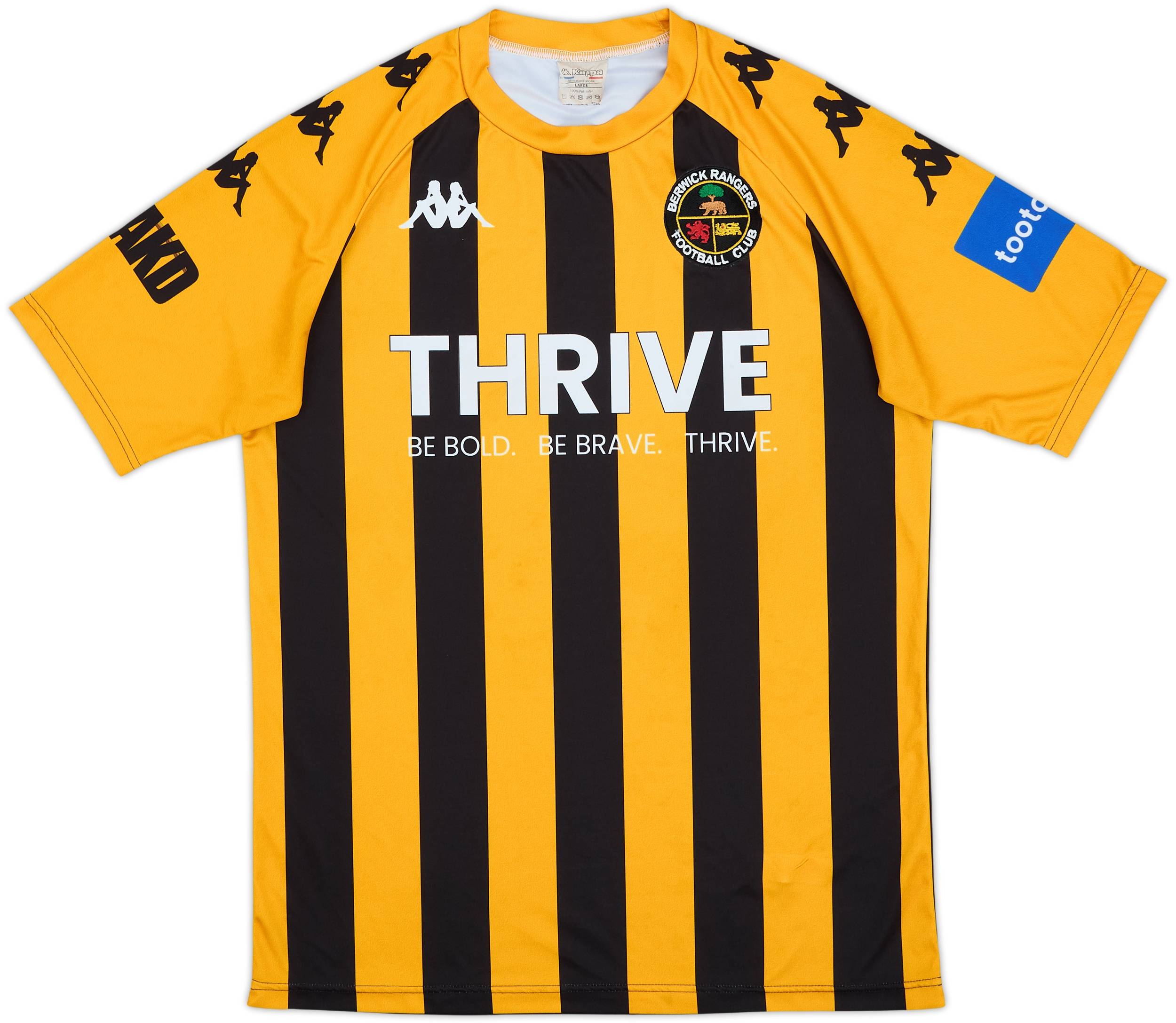 2021-22 Berwick Rangers Home Shirt - 6/10 - (L)