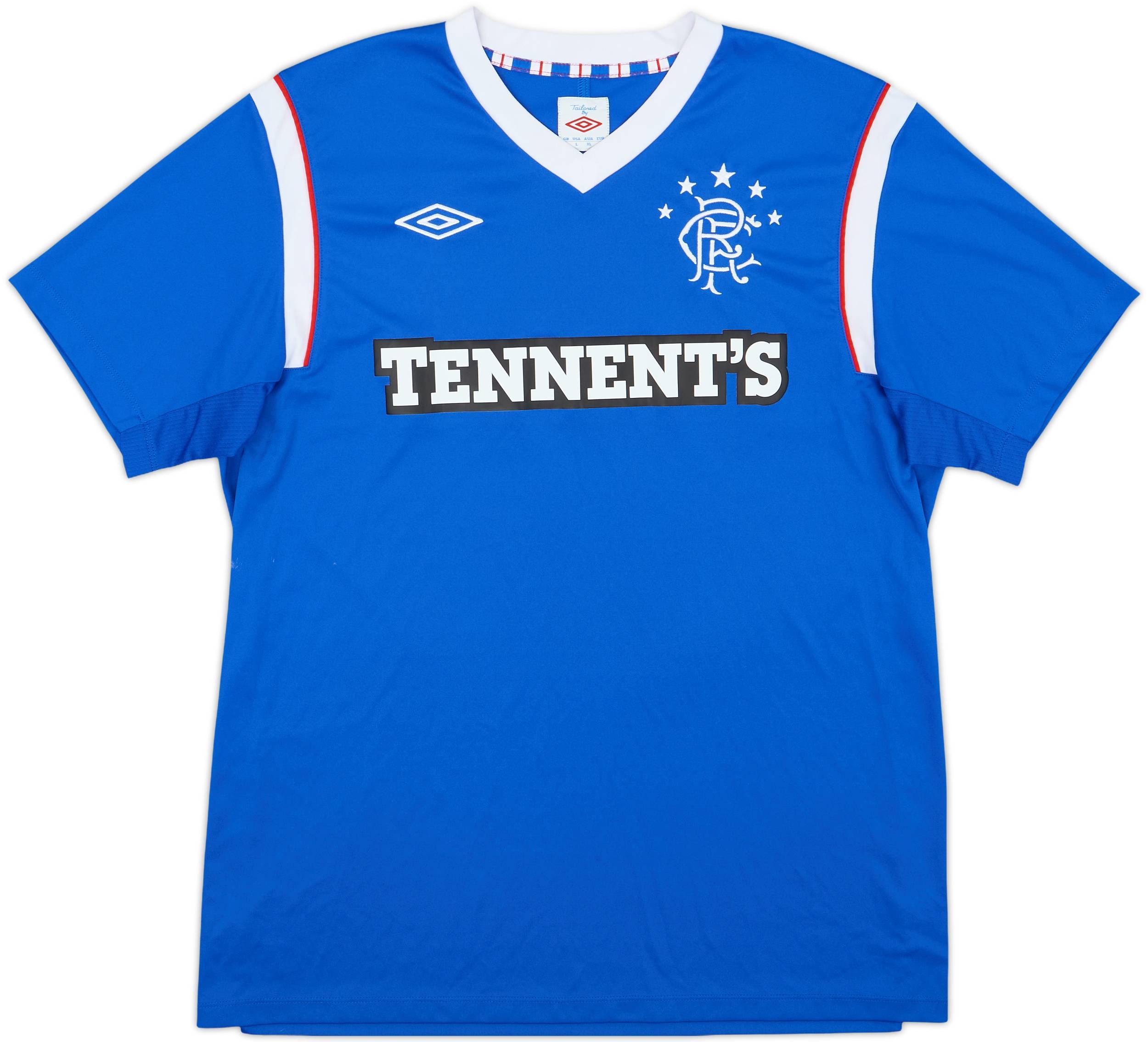 Maillot Domicile Glasgow Rangers 2011/12 Vintage Umbro - Taille XXL - État Occasion