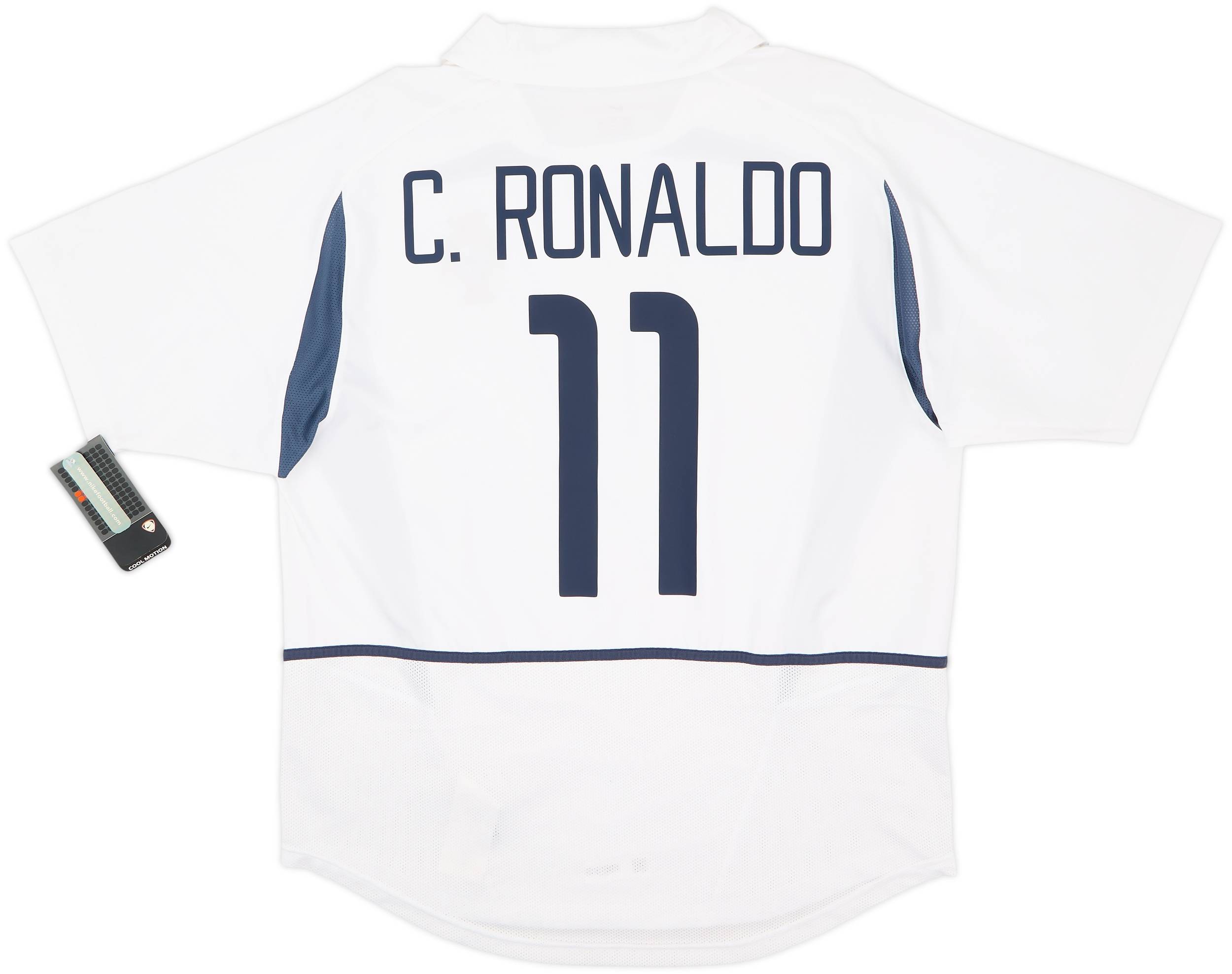2002-04 Portugal Away Shirt Ronaldo #11