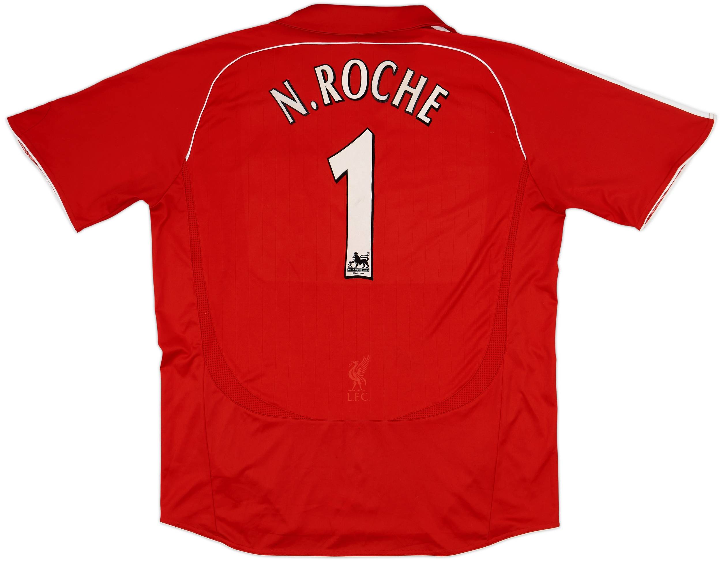 2006-08 Liverpool Home Shirt N.Roche #1 - 6/10 - (XL)