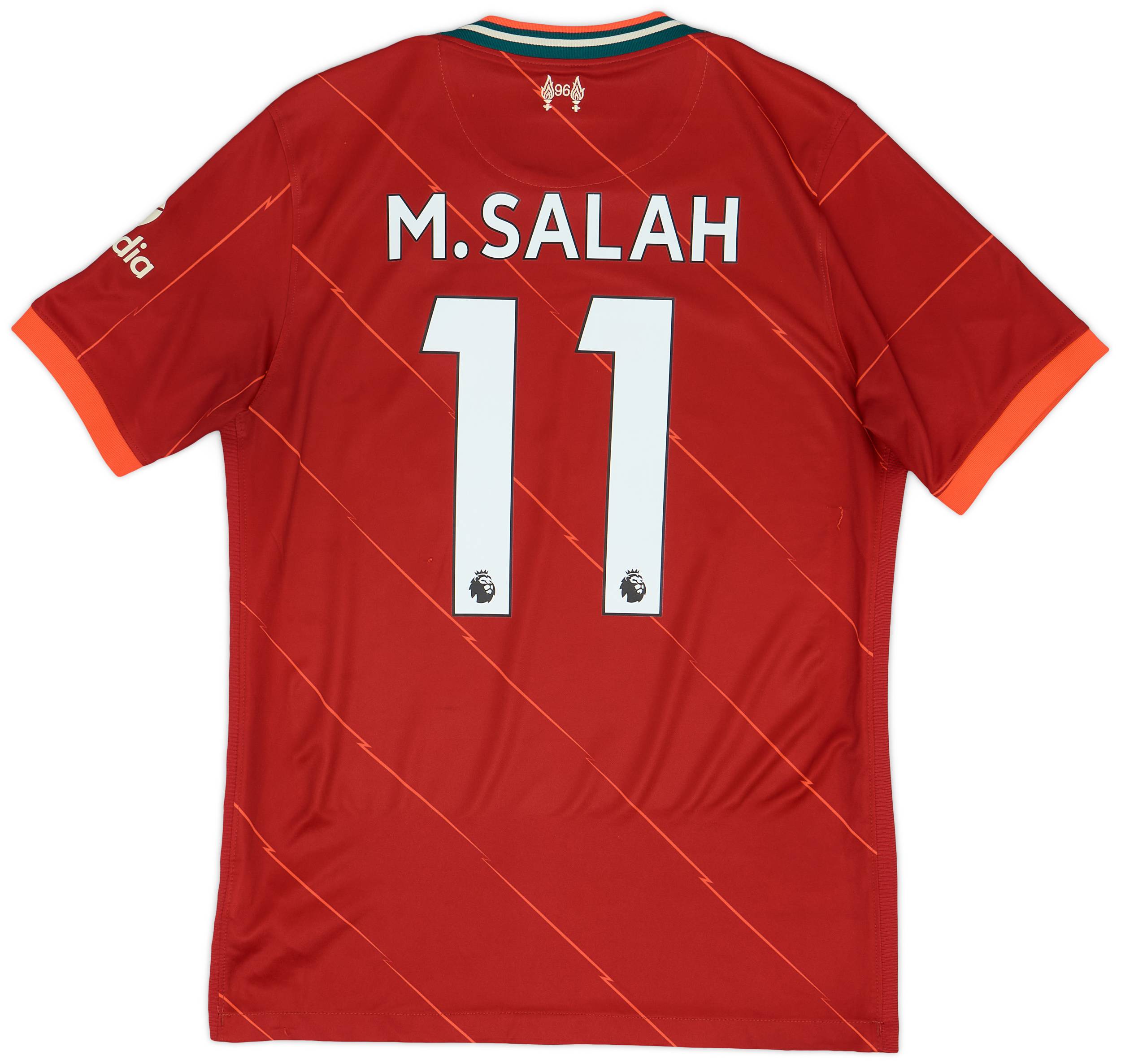 2021-22 Liverpool Home Shirt M.Salah #11 - 7/10 - (M)