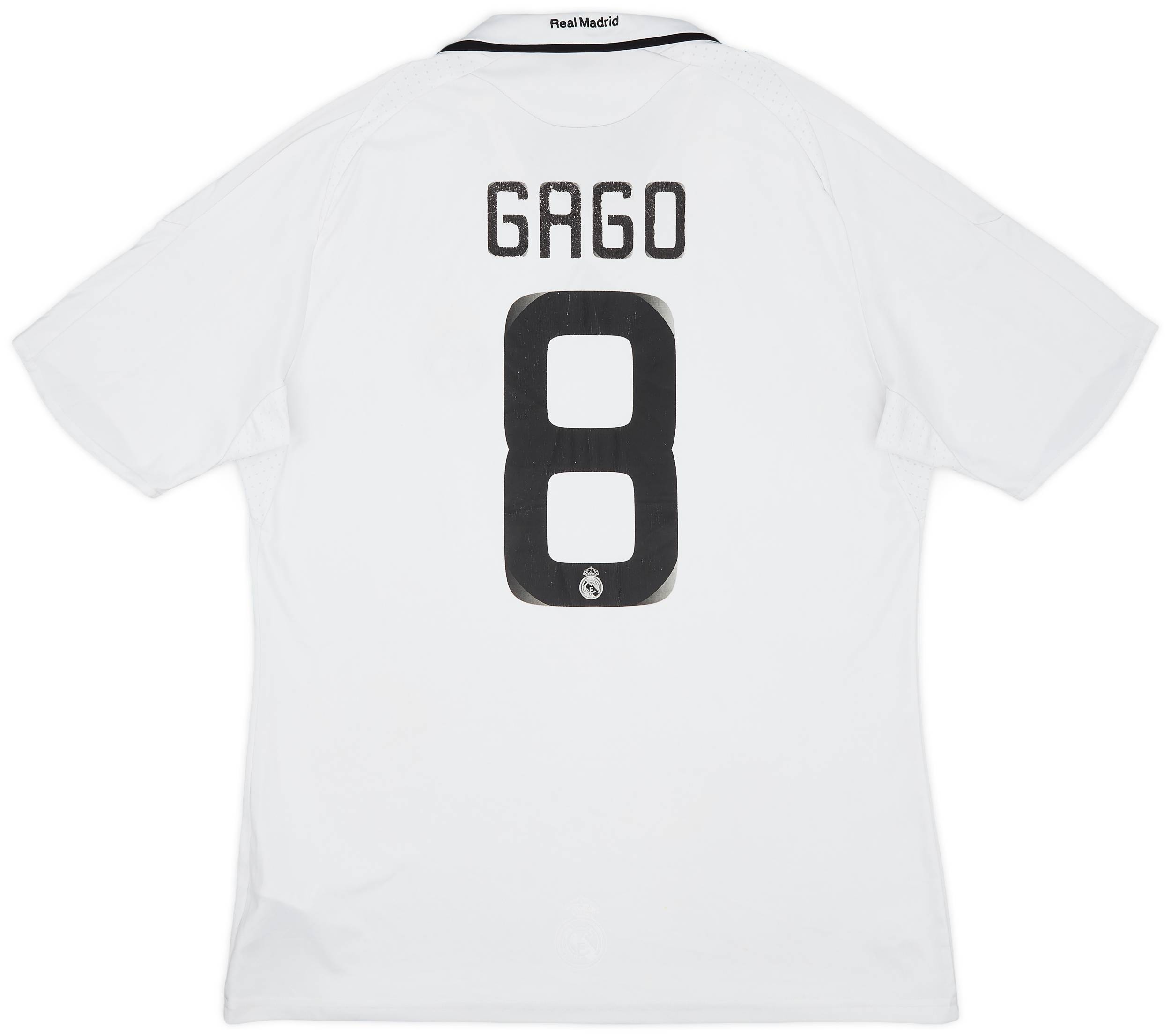 200809 Real Madrid Home Shirt Gago 5 5/10 (L)