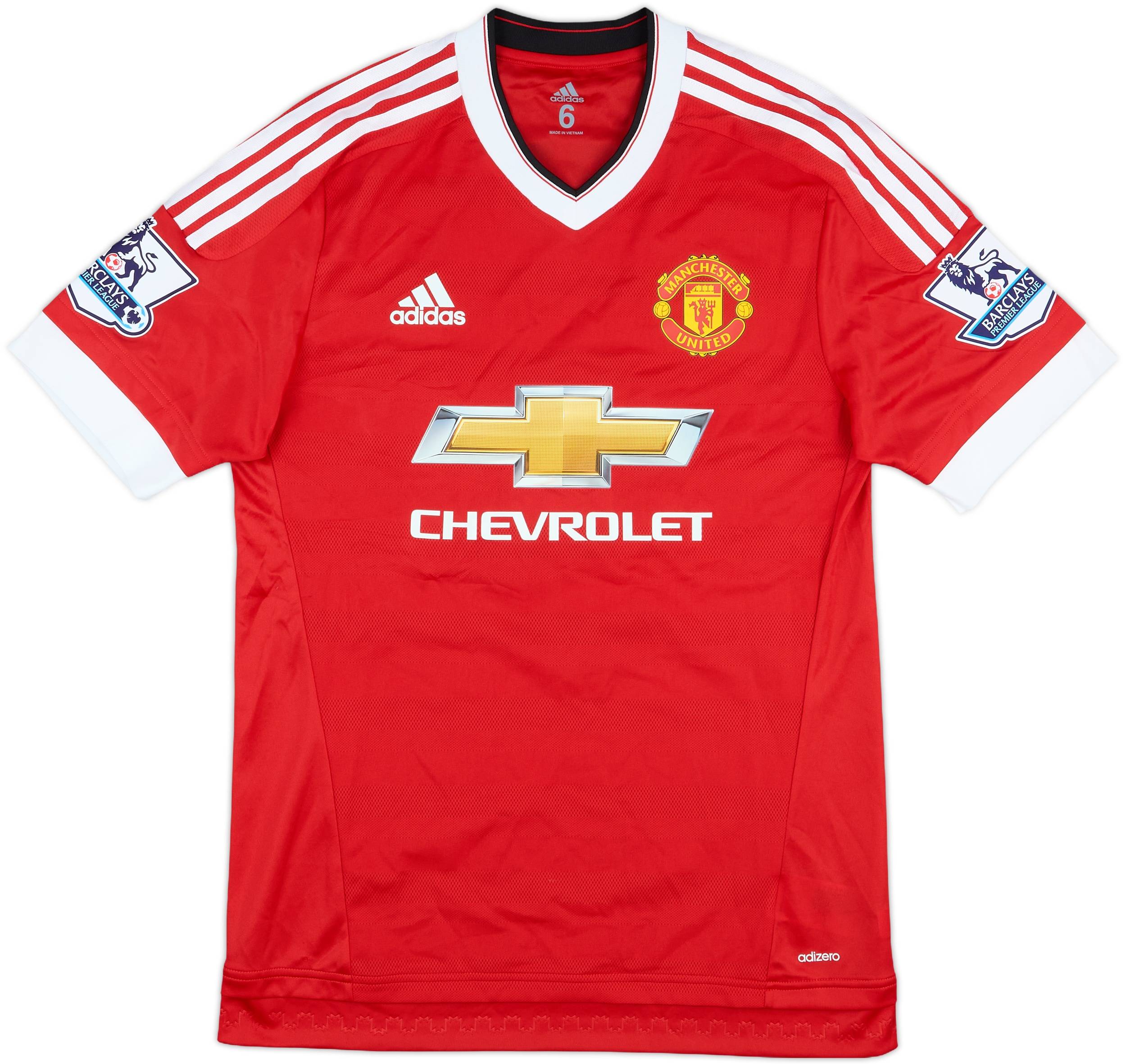Maillot Domicile Man Utd 2015/16 Memphis Depay Numéro 7, Taille L