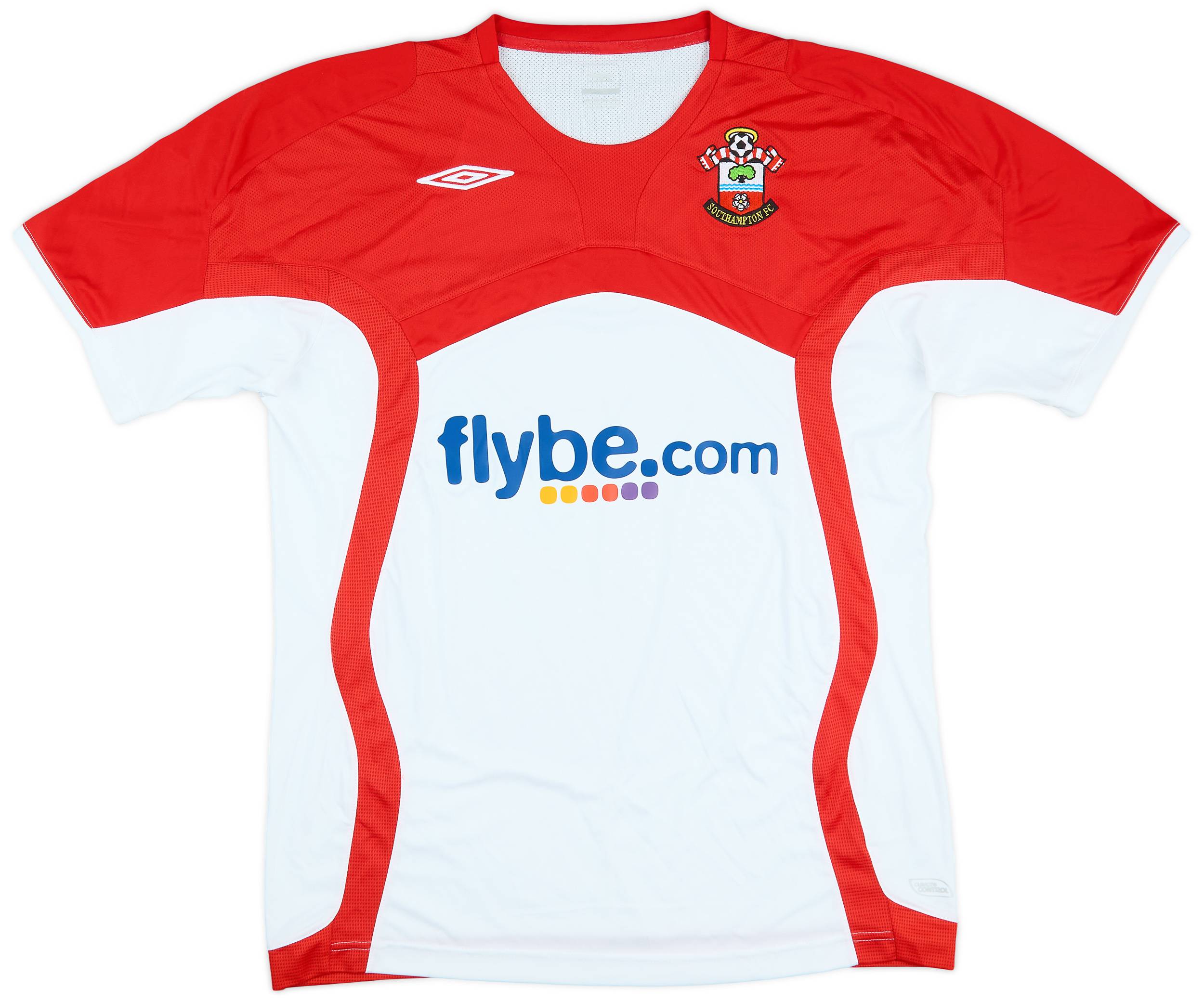 Maillot Southampton Domicile 2009-2010 - Jaidi - Match Worn - Umbro - Taille XL