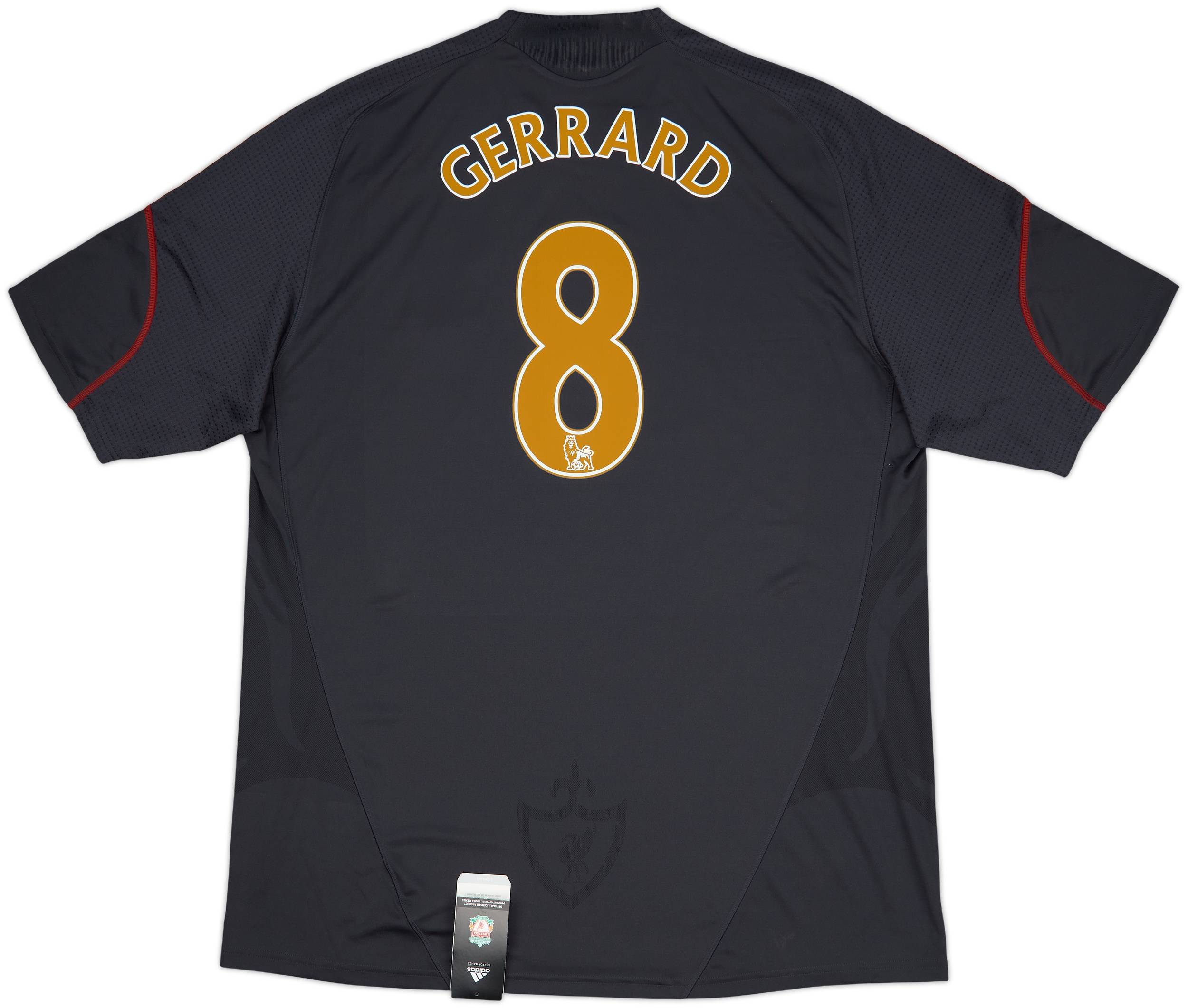 2009-10 Liverpool Away Shirt Gerrard #8