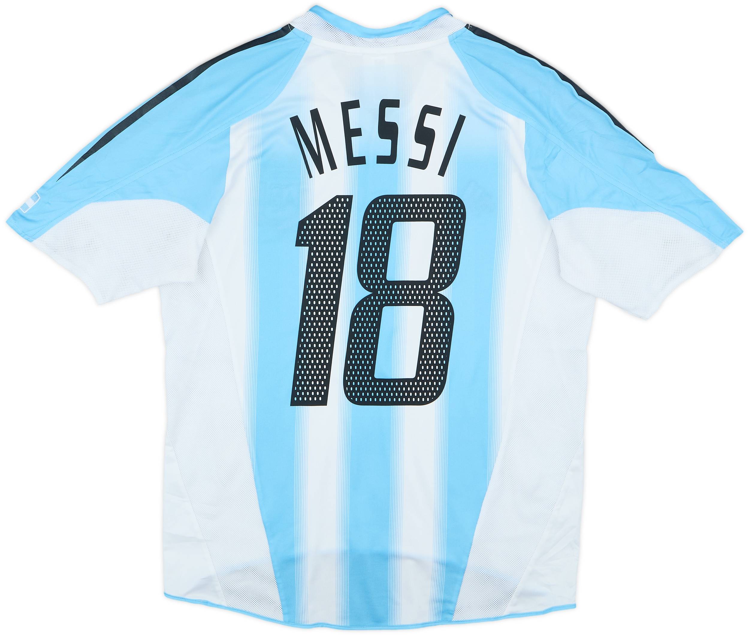 2004–05 Argentina Home Shirt #18