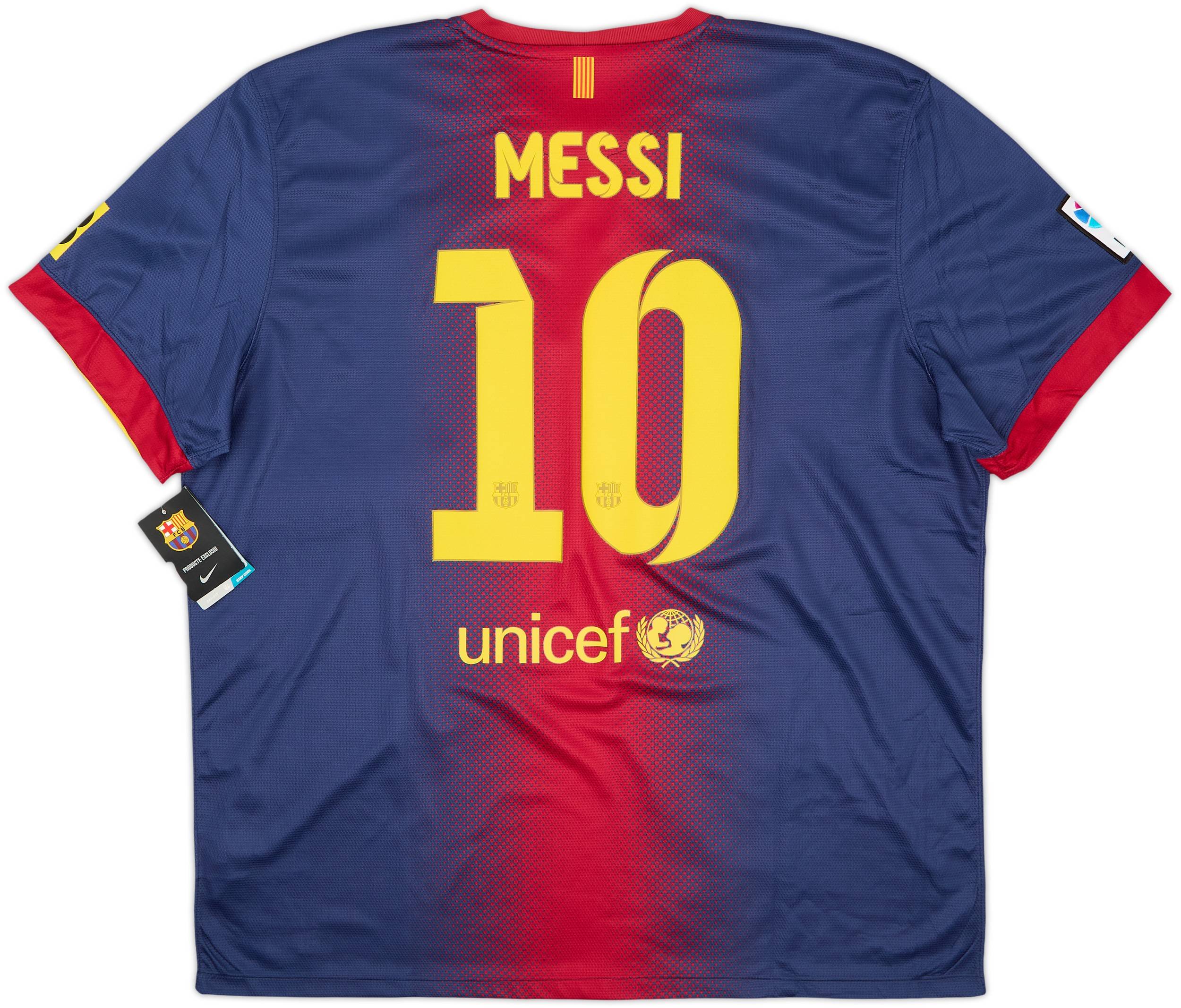 2012–13 Barcelona Home Shirt #10