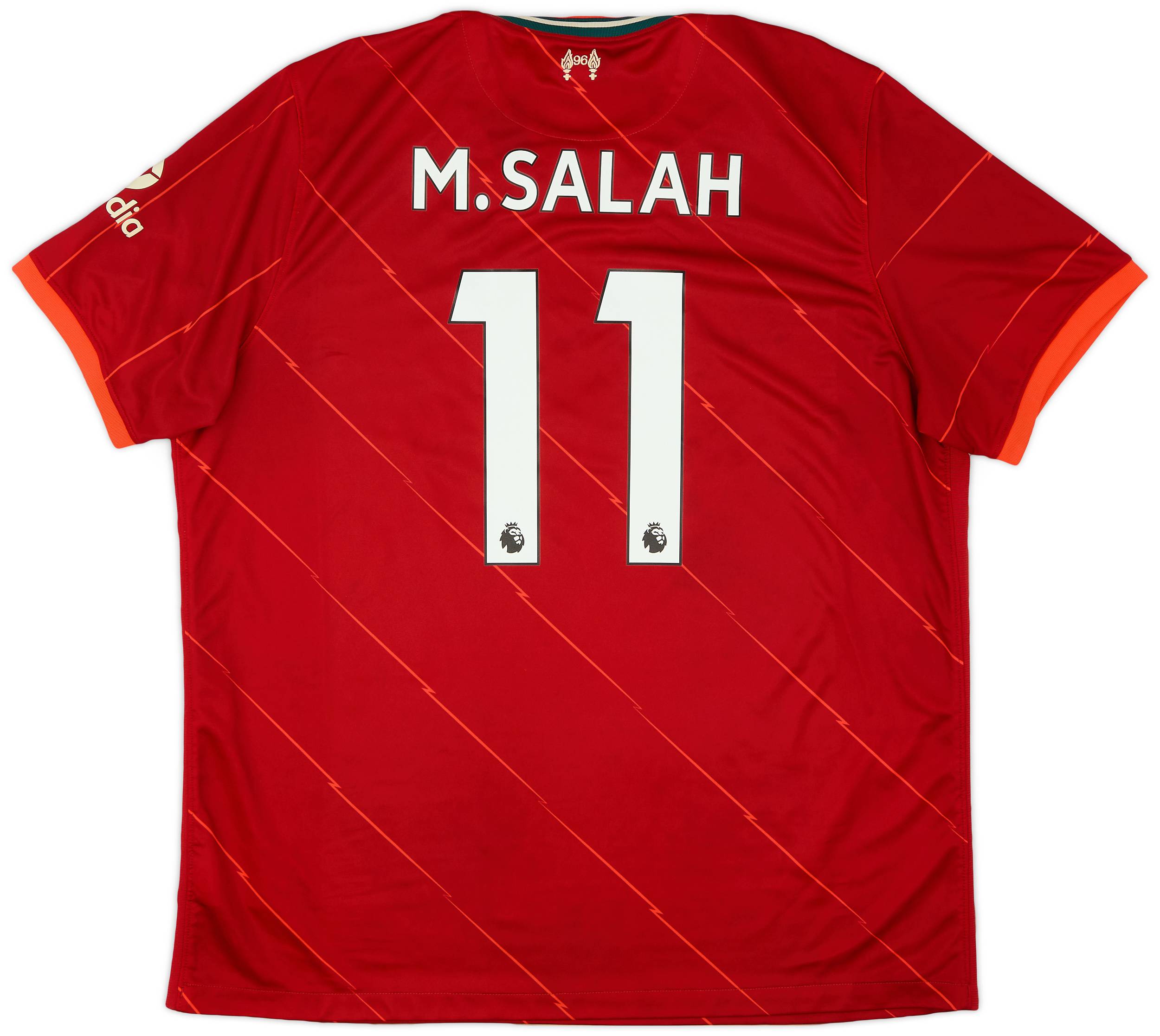 2021-22 Liverpool Home Shirt M.Salah #11 - 7/10 - (XXL)