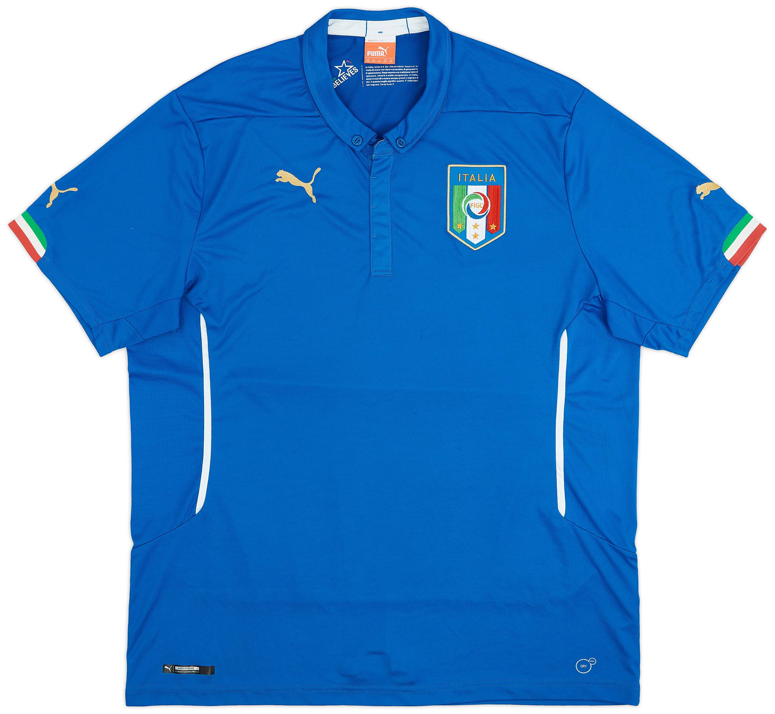 2014-15 Italy Home Shirt