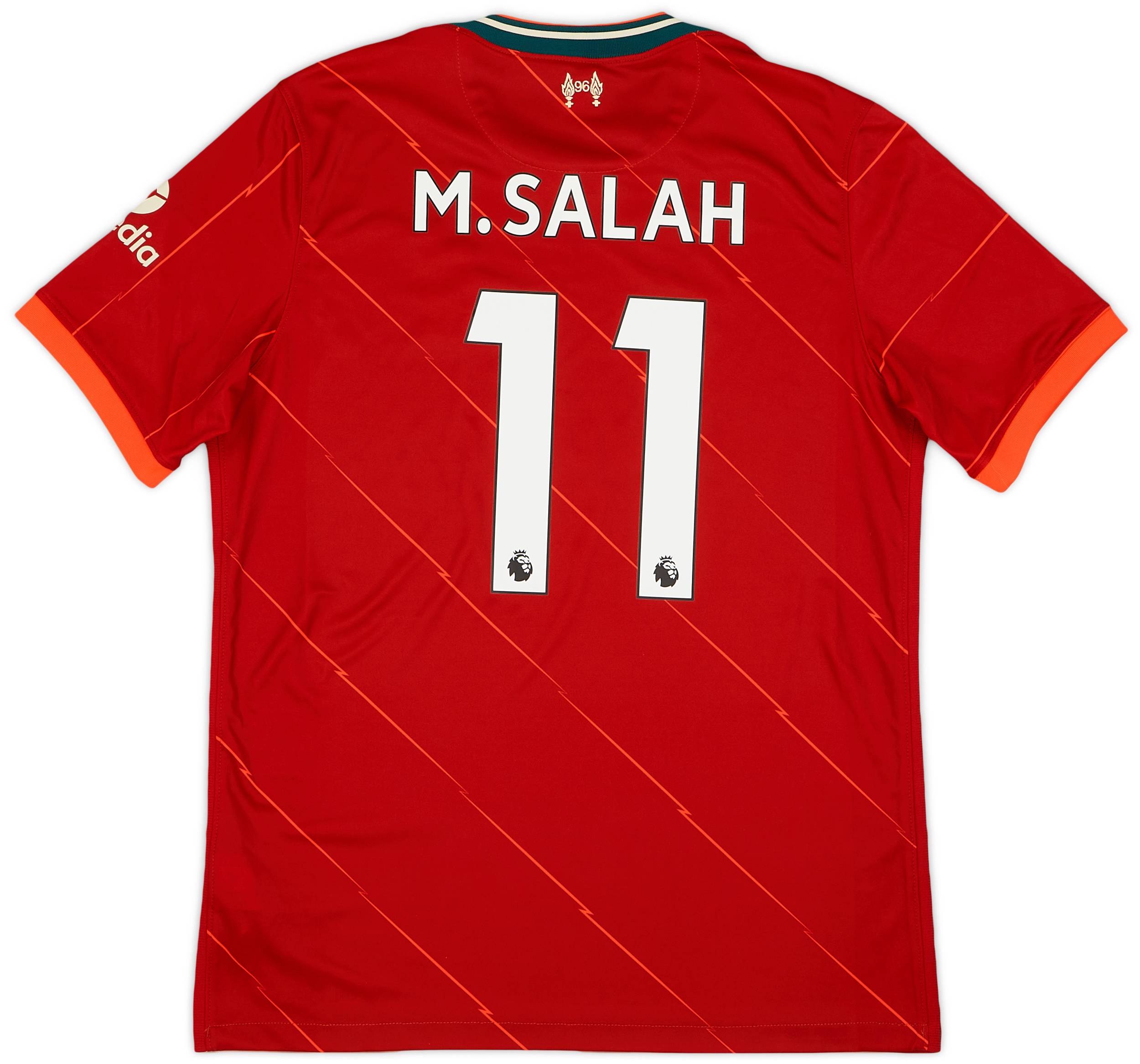 2021-22 Liverpool Home Shirt M.Salah #11 - 9/10 - (L)