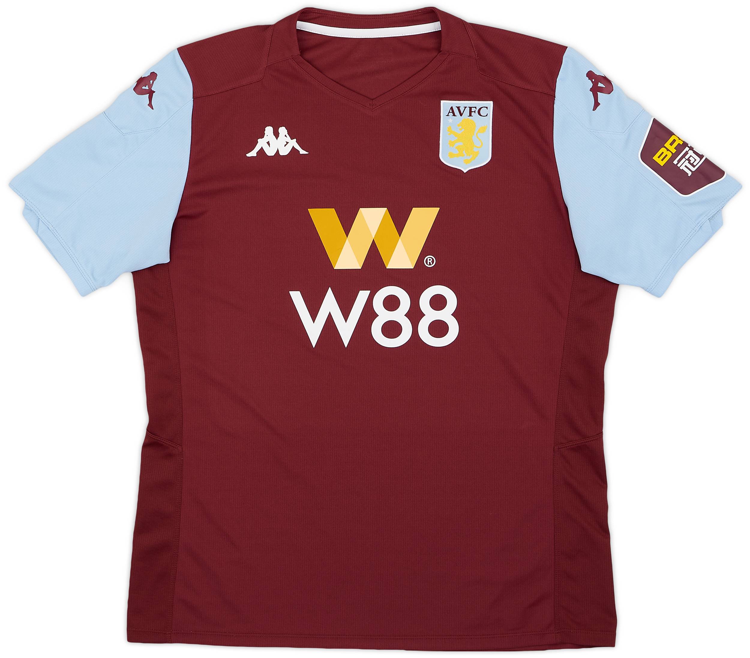 2019-20 Aston Villa Home Shirt - 9/10 - (L)