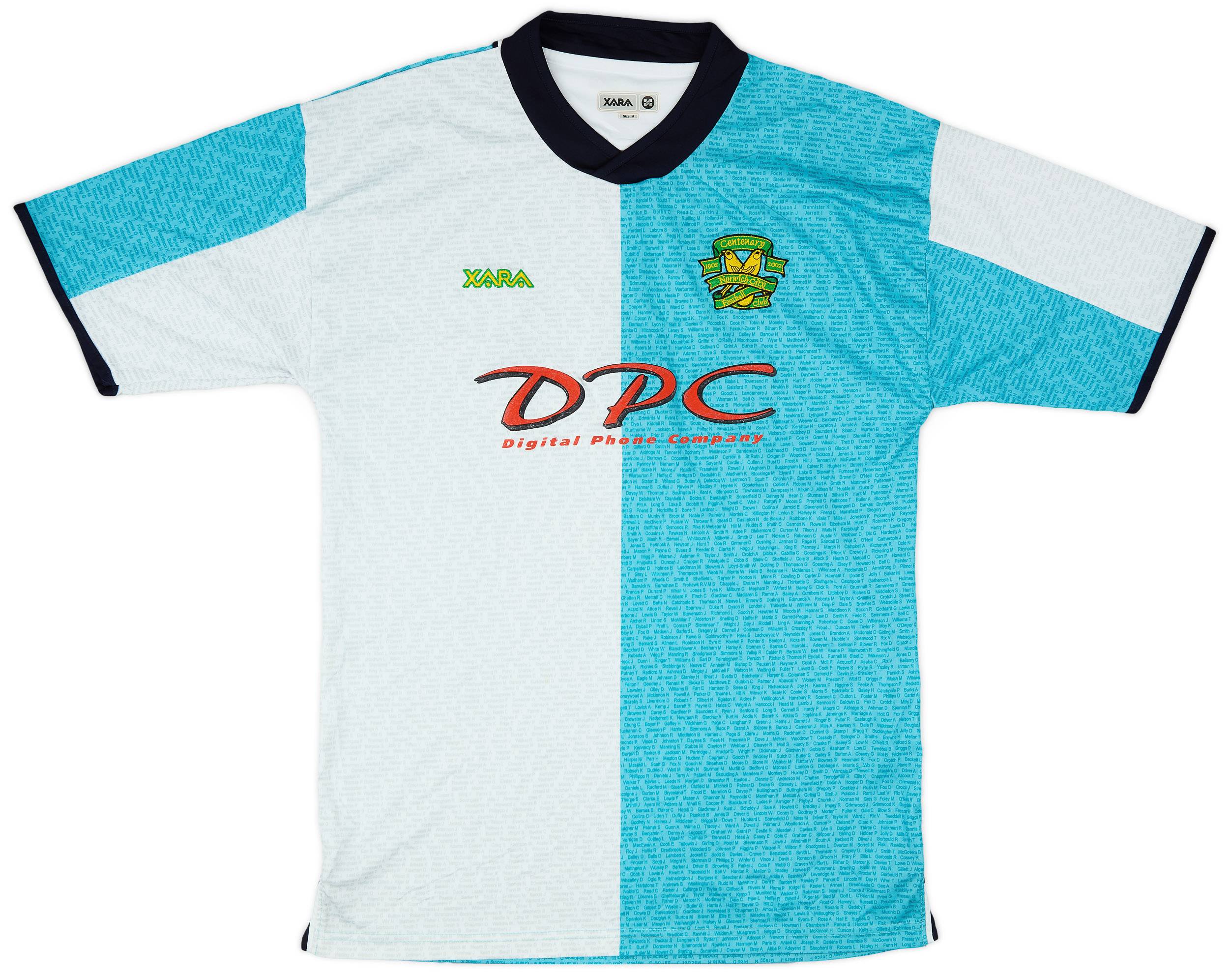 200203 Norwich Centenary Shirt 9/10 (M)