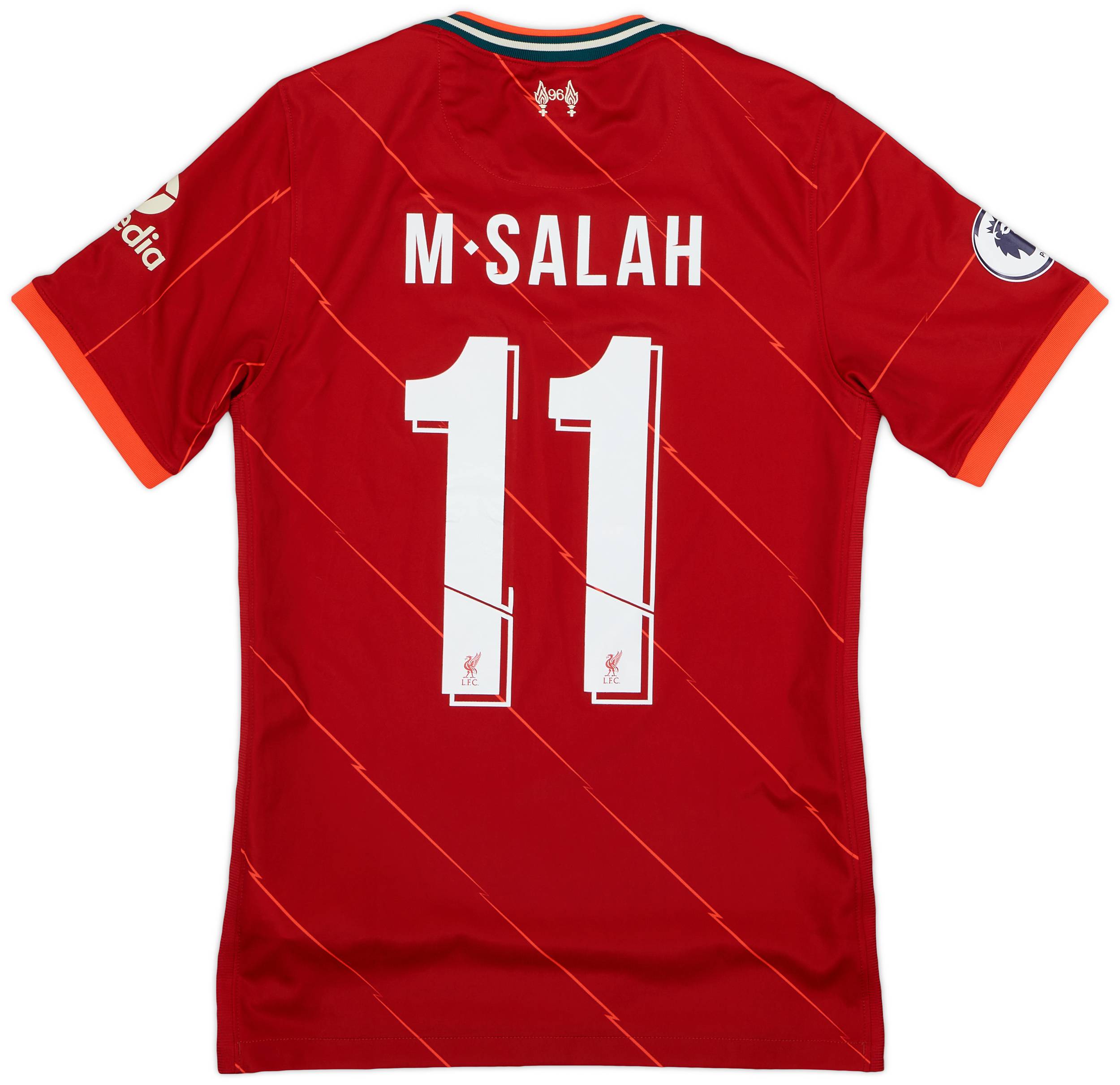 2021-22 Liverpool Home Shirt M. Salah #11 - 5/10 - (S)