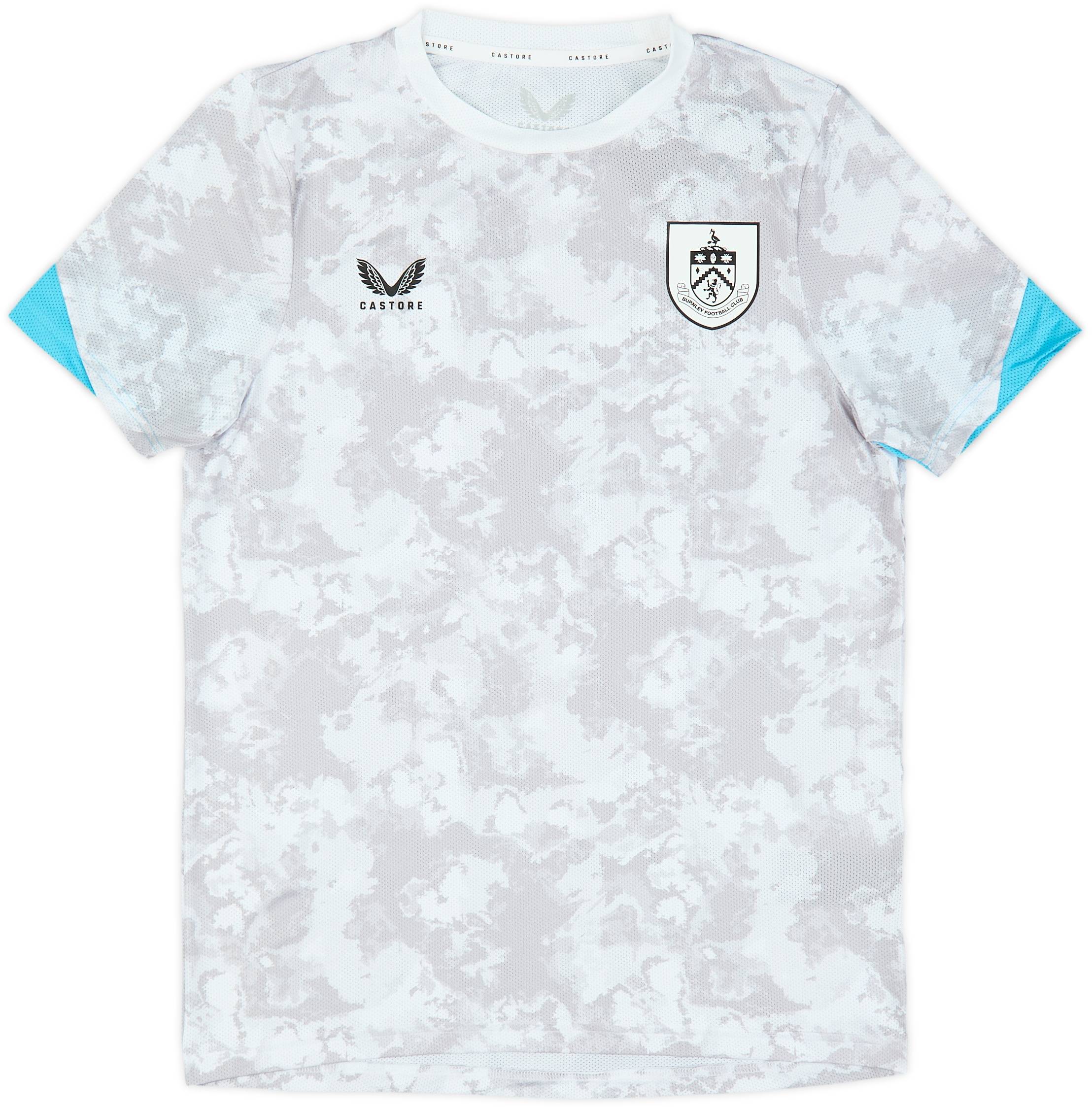202425 Burnley Castore PreMatch Shirt (KIDS)
