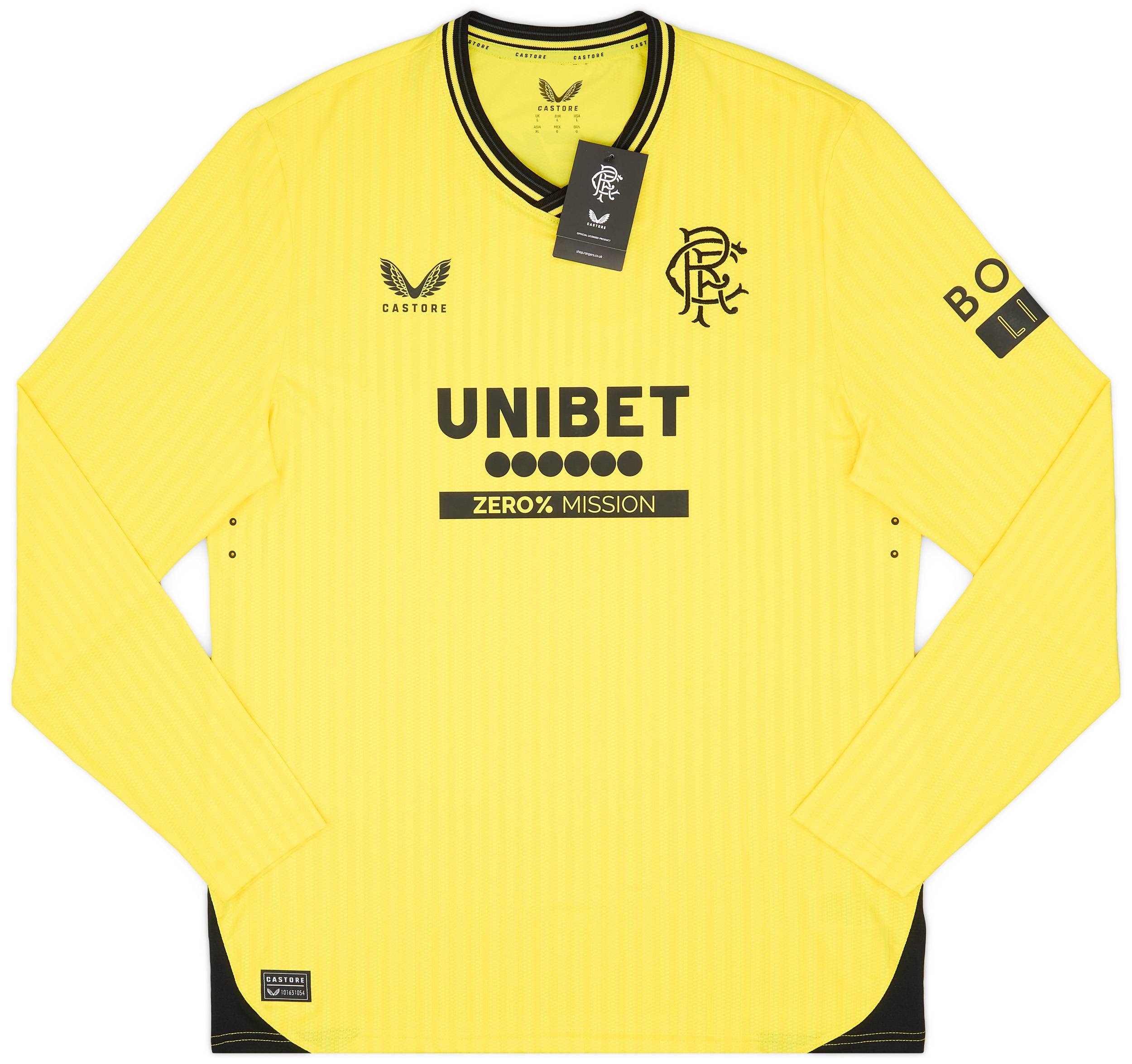 202324 Rangers Authentic GK Home Shirt (3XL)