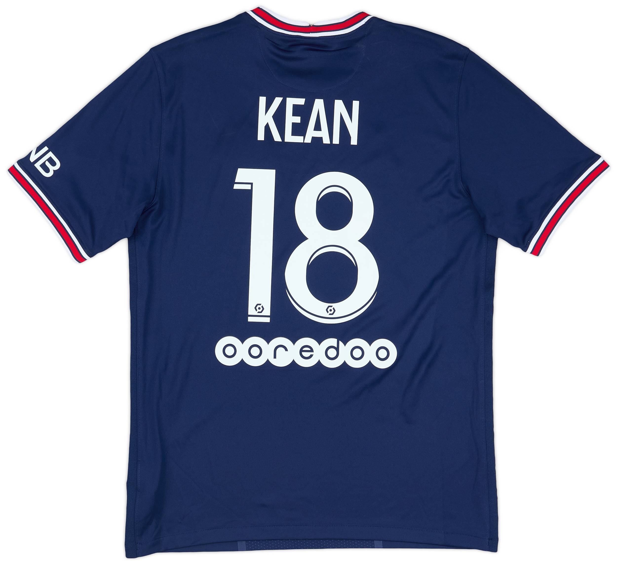202122 Paris SaintGermain Home Shirt Kean 18 (M)